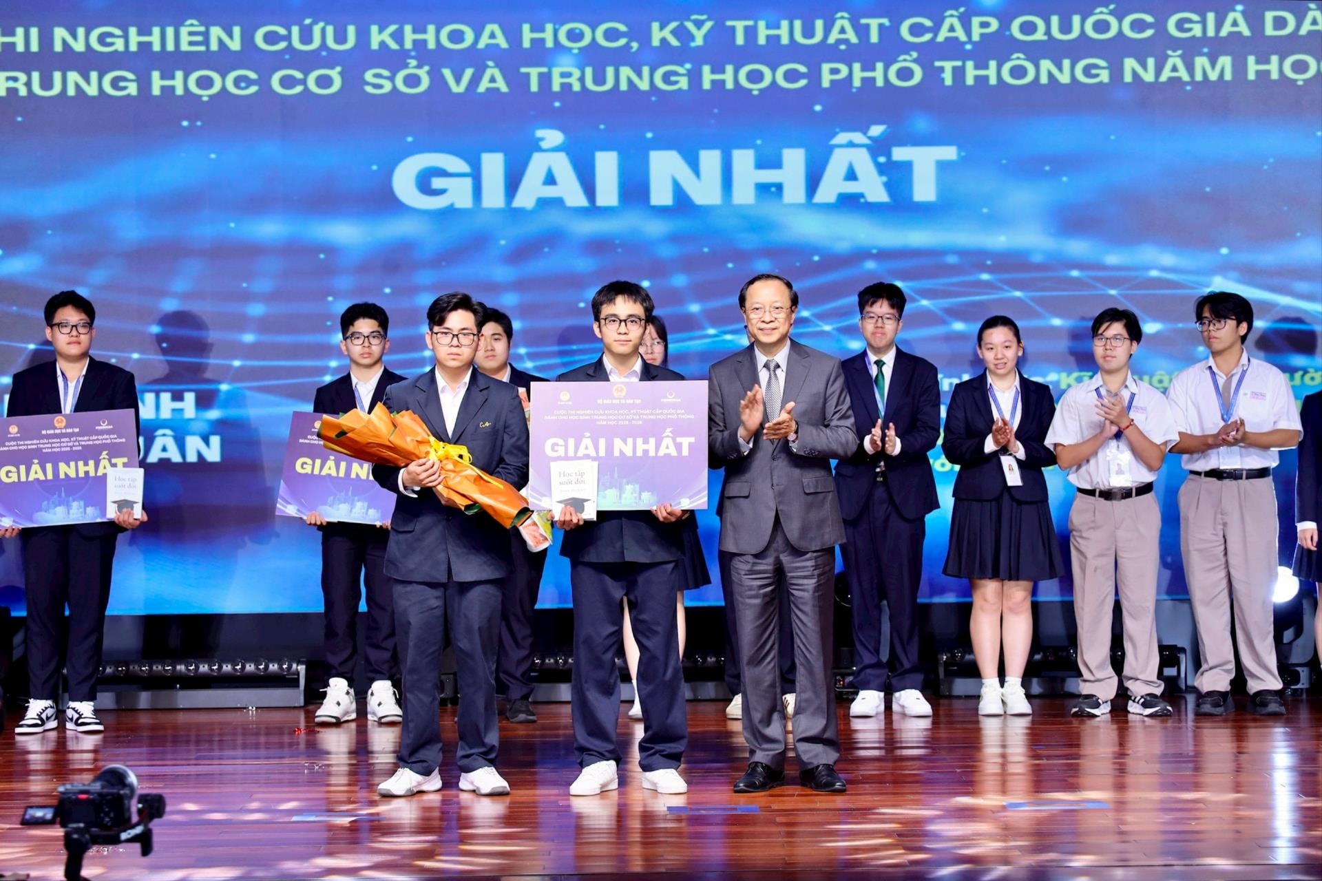 Hà Nội dẫn đầu cả nước với 11 dự án đoạt giải tại Cuộc thi nghiên cứu khoa học, kỹ thuật quốc gia
