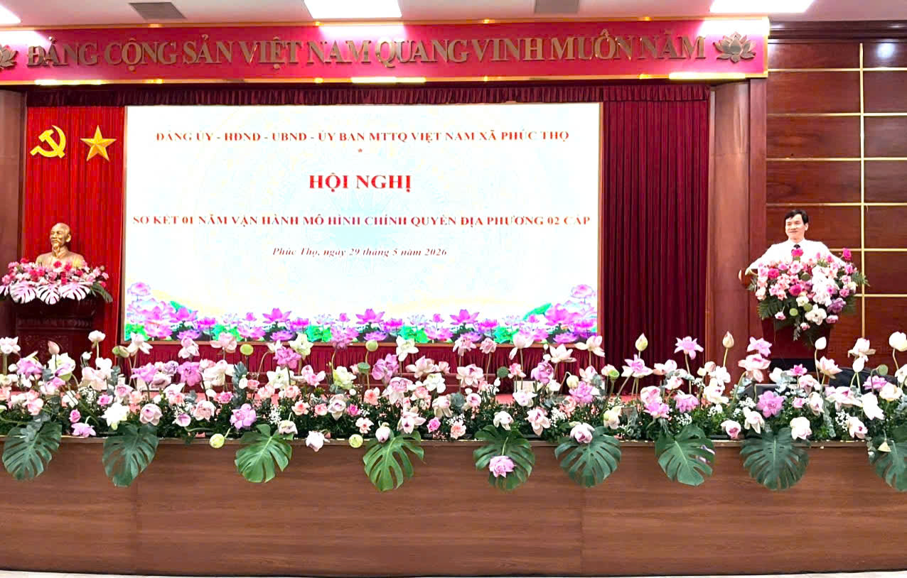 Xã Phúc Thọ: Sau một năm vận hành mô hình chính quyền địa phương hai cấp tạo chuyển biến rõ nét trong quản trị và phục vụ nhân dân