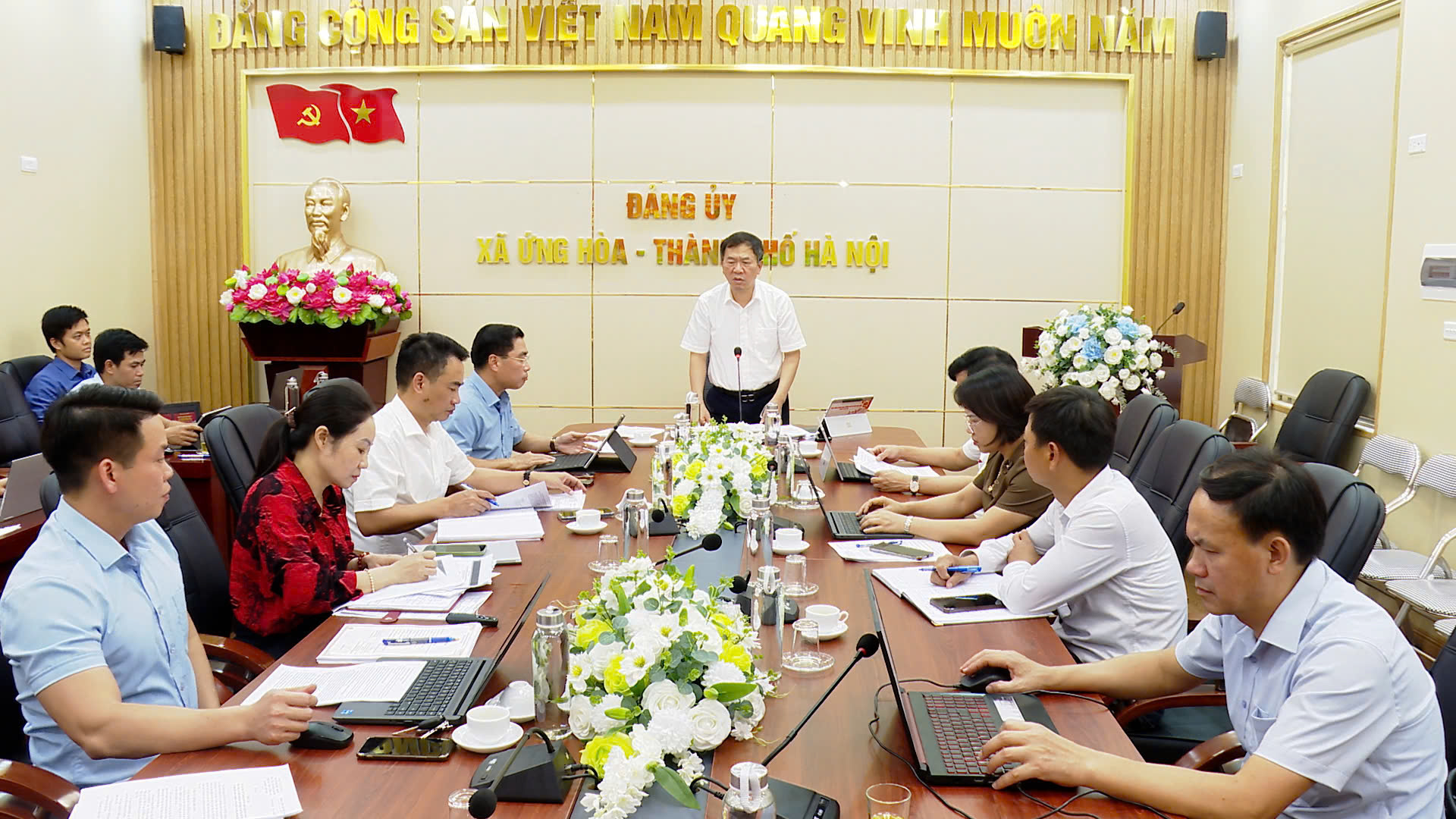 Xã Ứng Hòa tăng tốc chuyển đổi số, tạo nền tảng phát triển chính quyền số và xã hội số