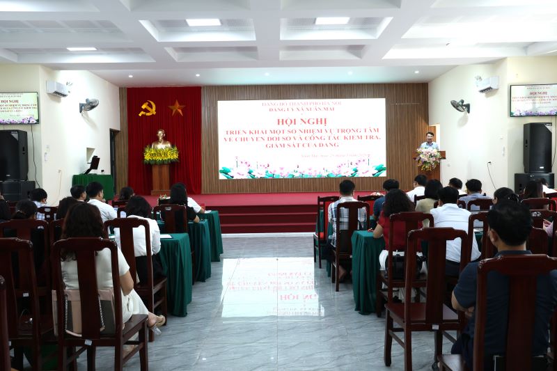 Xã Xuân Mai tăng tốc xây dựng “Đảng bộ số”, siết chặt kỷ cương trong thực hiện chuyển đổi số