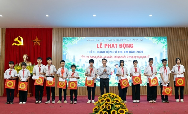 Xã Xuân Mai phát động Tháng hành động vì trẻ em năm 2026, lan tỏa trách nhiệm chăm lo thế hệ tương lai