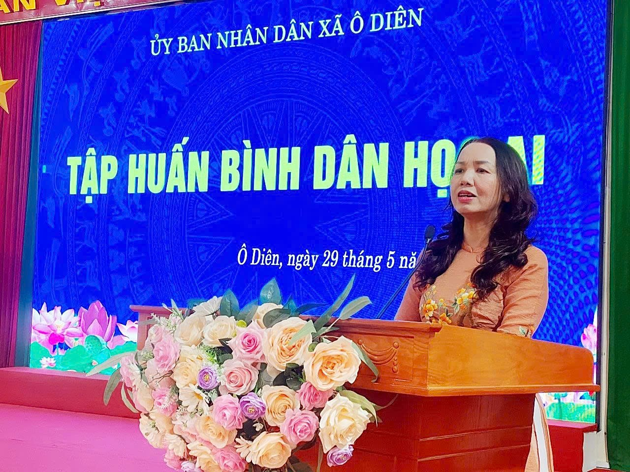 Xã Ô Diên lan tỏa phong trào “Bình dân học AI”, nâng cao năng lực số từ cơ sở