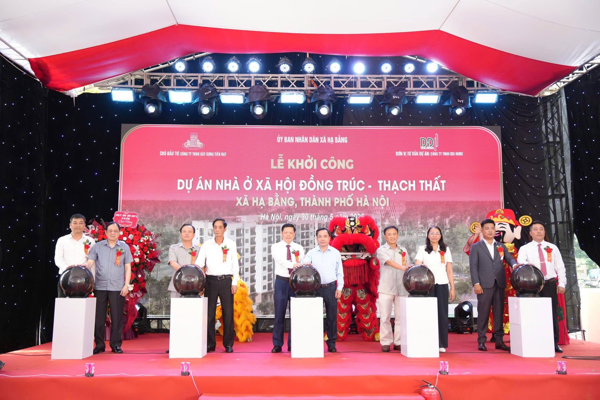 Khởi công Dự án Nhà ở xã hội Đồng Trúc - Thạch Thất, tạo động lực phát triển đô thị phía Tây Thủ đô