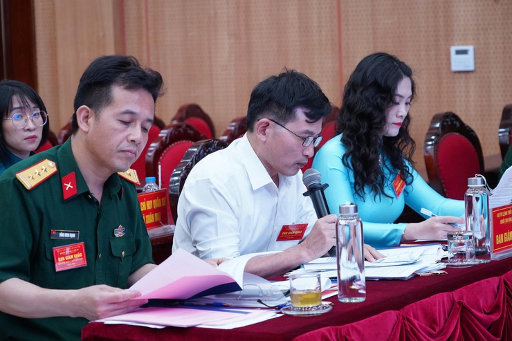 Sôi nổi Hội thi Báo cáo viên giỏi Khối thi đua số 13 Bộ Tư lệnh Thủ đô Hà Nội