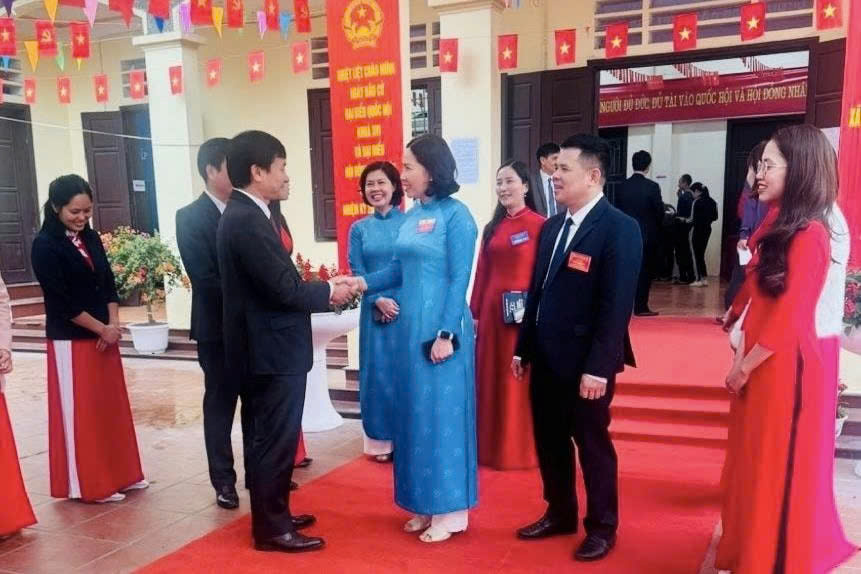 Xã Phúc Thọ bảo đảm điều kiện tổ chức bầu cử, được Hội Liên hiệp phụ nữ Hà Nội ghi nhận