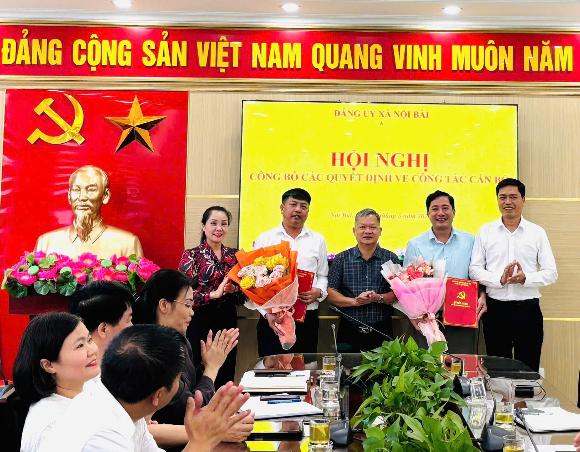 Xã Nội Bài kiện toàn bộ máy lãnh đạo, bổ sung nhân sự Ban Chấp hành Đảng uỷ xã và Ủy ban Kiểm tra Đảng ủy xã