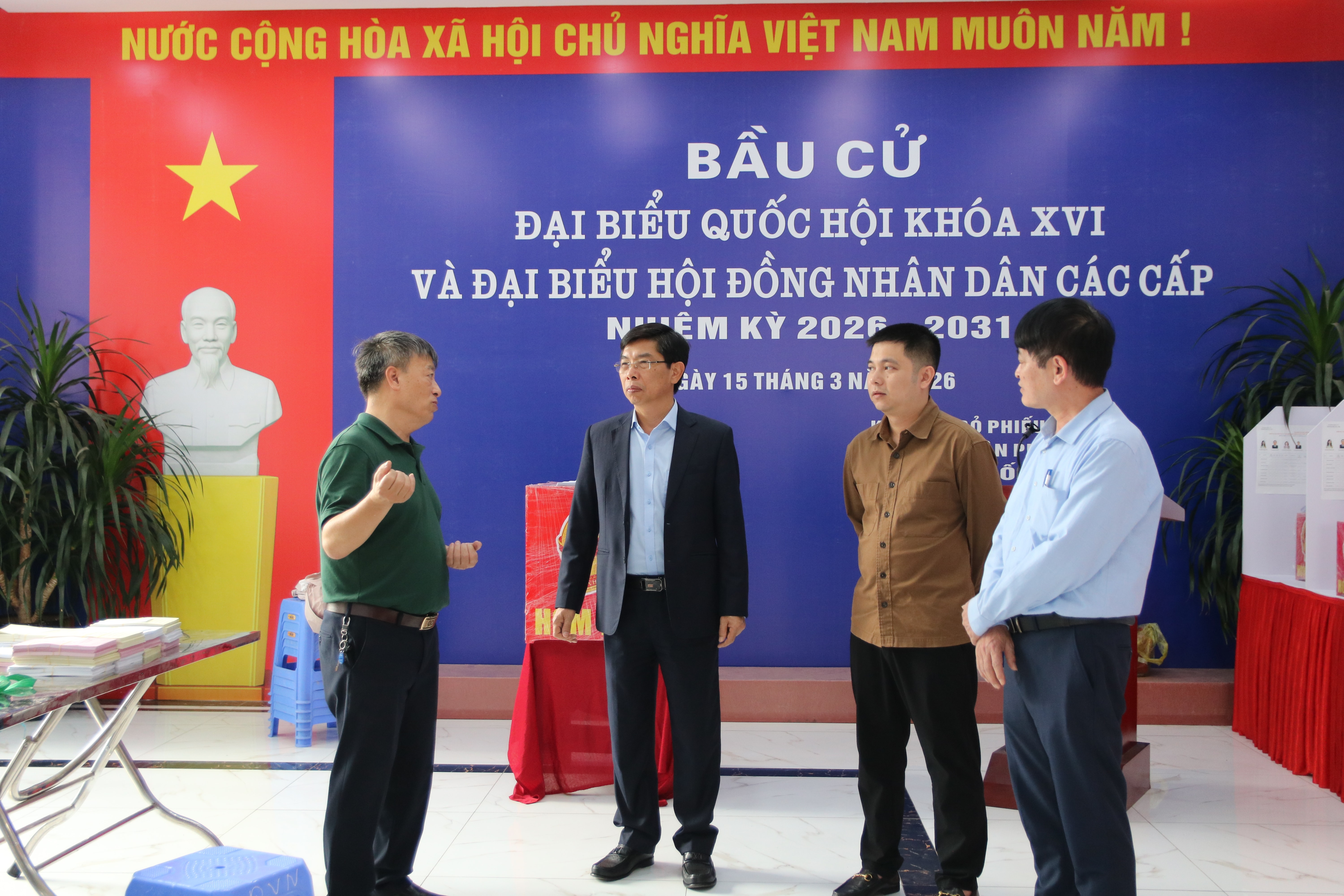 Phường Xuân Phương sẵn sàng cho ngày bầu cử 15-3 với 33 khu vực bỏ phiếu hoàn tất công tác chuẩn bị