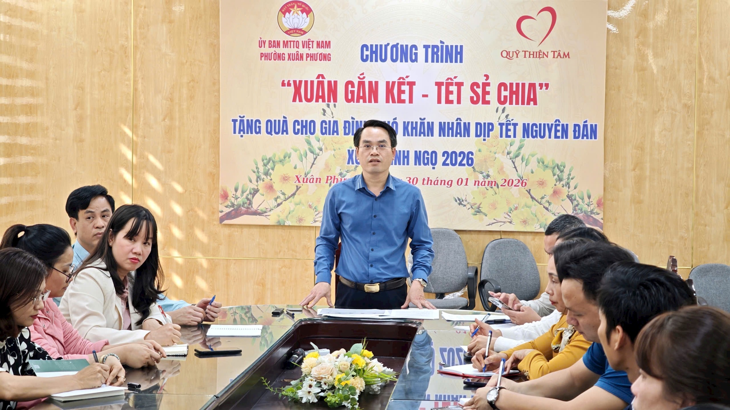 Công đoàn phường Xuân Phương tổ chức mạn đàm tiểu sử ứng cử viên, nâng cao nhận thức chính trị của đoàn viên