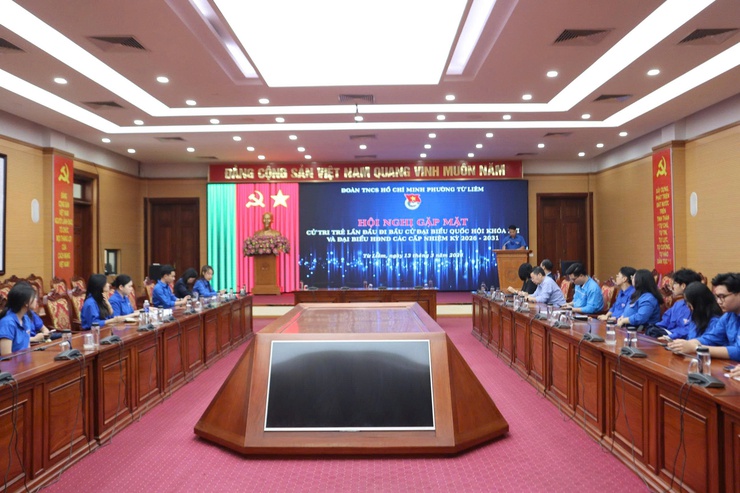 Tuổi trẻ phường Từ Liêm sẵn sàng cho ngày bầu cử đầu tiên với tinh thần trách nhiệm và khát vọng cống hiến