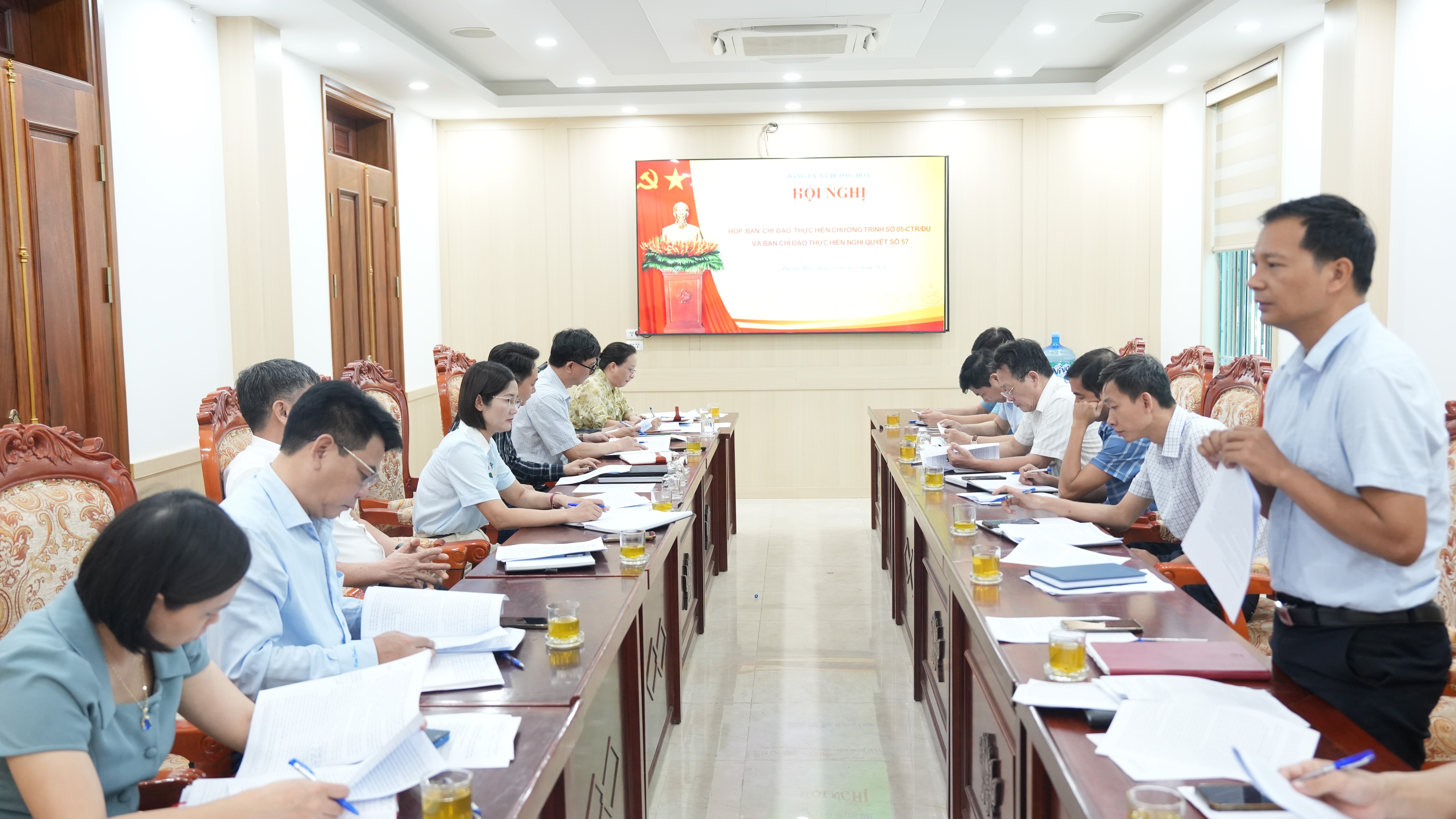Đảng ủy xã Dương Hòa tăng tốc triển khai thực hiện Chương trình số 05, đẩy mạnh chuyển đổi số, nâng cao hiệu lực hệ thống chính trị