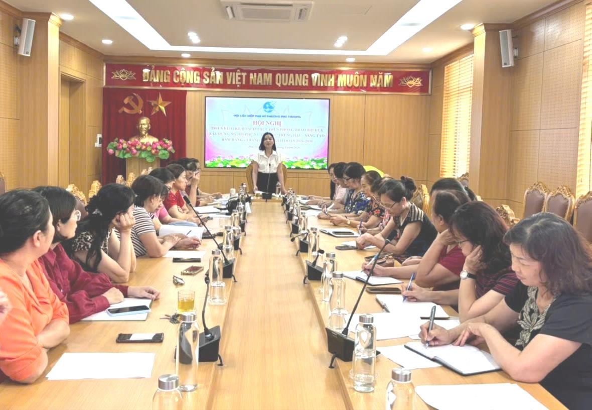 Phường Phú Thượng lan tỏa phong trào xây dựng người phụ nữ Thủ đô thời đại mới, khơi dậy nội lực sáng tạo giai đoạn 2026-2030