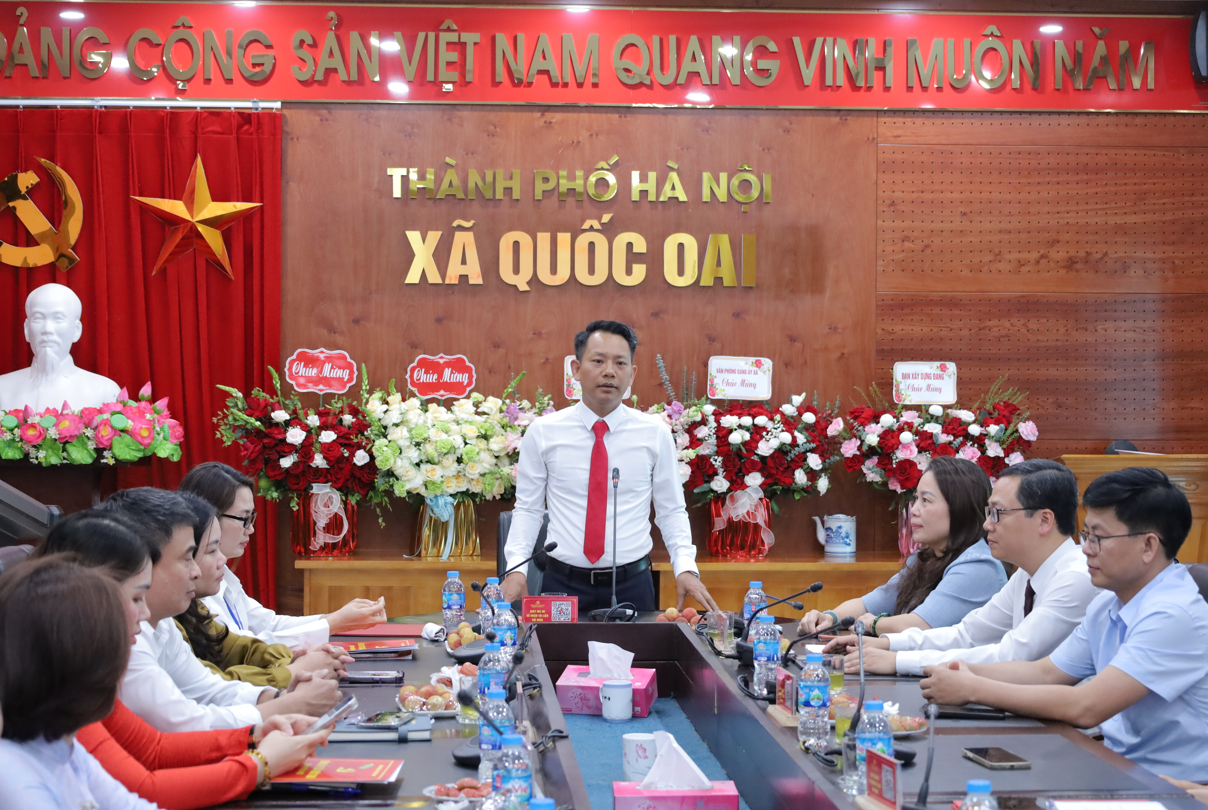 Đảng ủy xã Quốc Oai kiện toàn nhân sự cơ quan tham mưu, nâng cao hiệu lực lãnh đạo