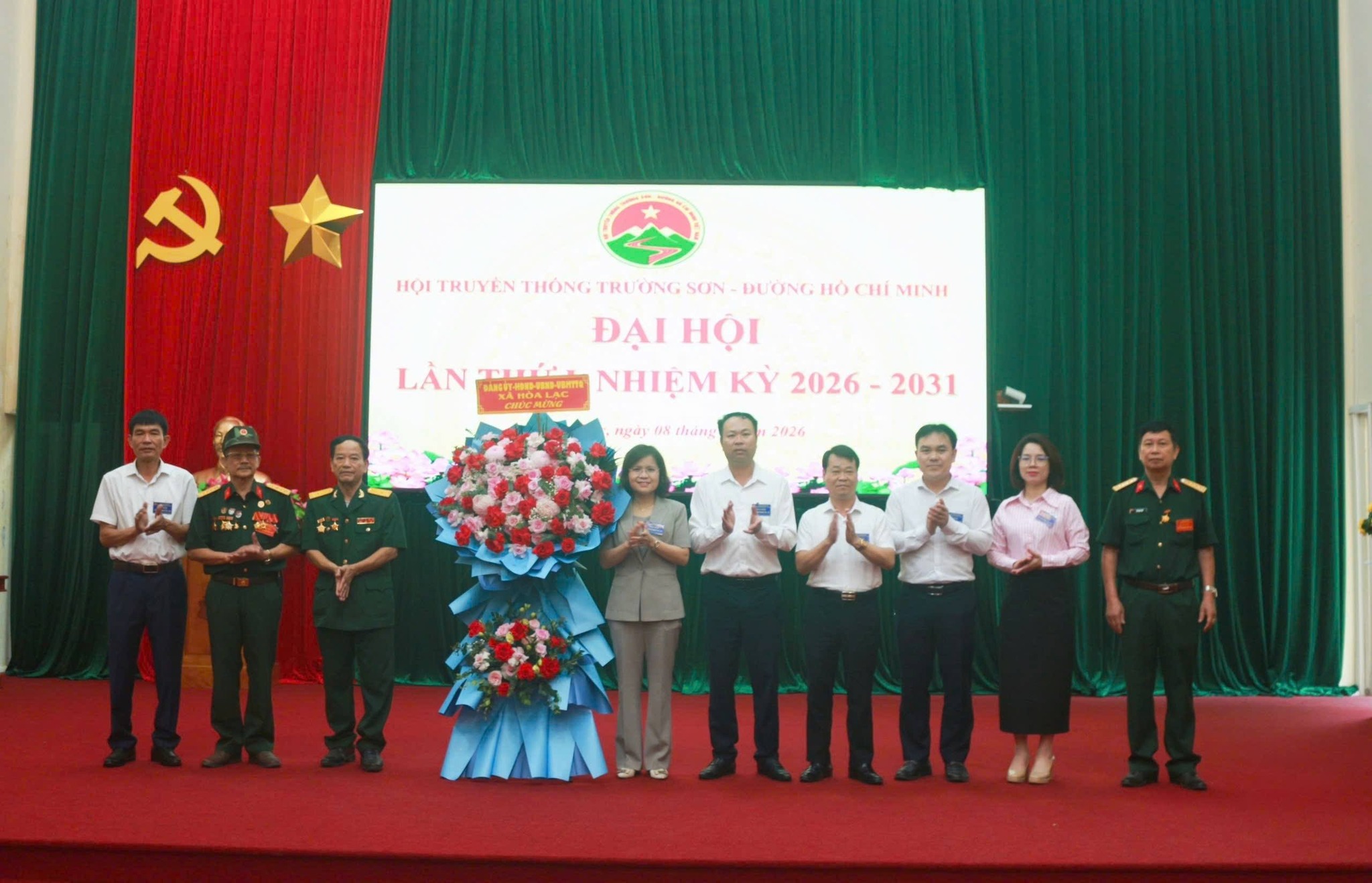 Hội truyền thống Trường Sơn - Đường Hồ Chí Minh xã Hòa Lạc tổ chức Đại hội lần thứ I, nhiệm kỳ 2026-2031