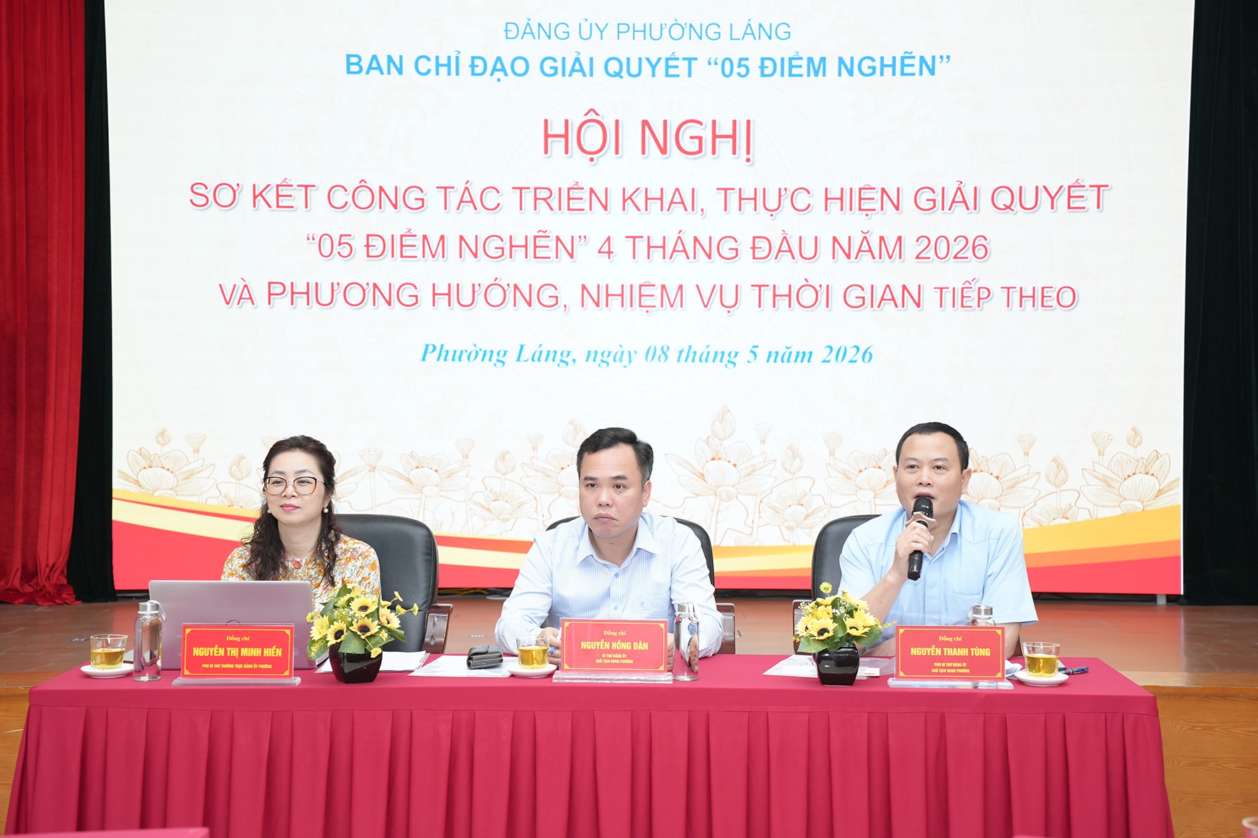 Phường Láng tạo chuyển biến rõ nét trong xử lý “5 điểm nghẽn” đô thị