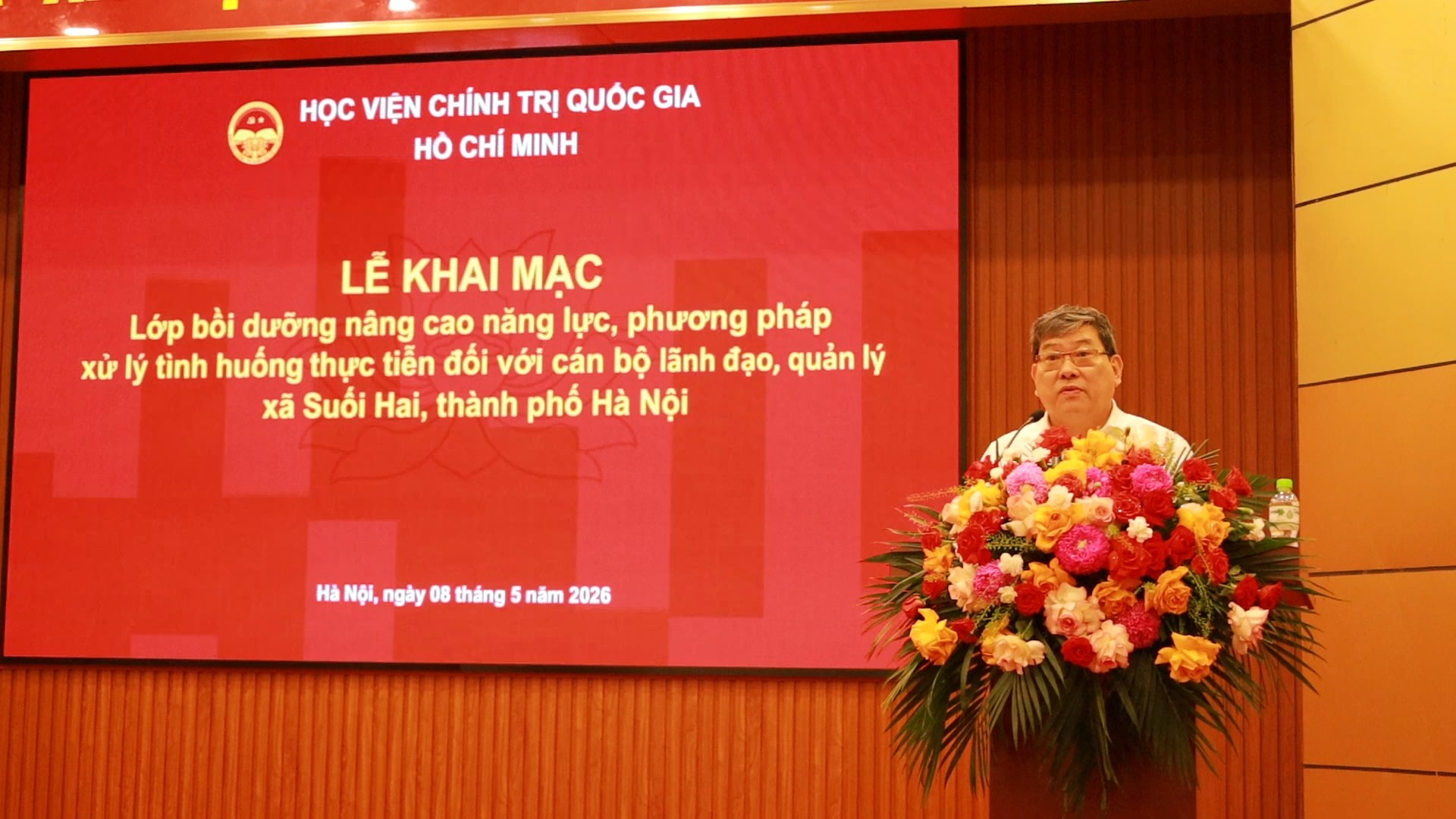 Học viện Chính trị quốc gia Hồ Chí Minh thí điểm bồi dưỡng năng lực xử lý tình huống cho cán bộ cơ sở