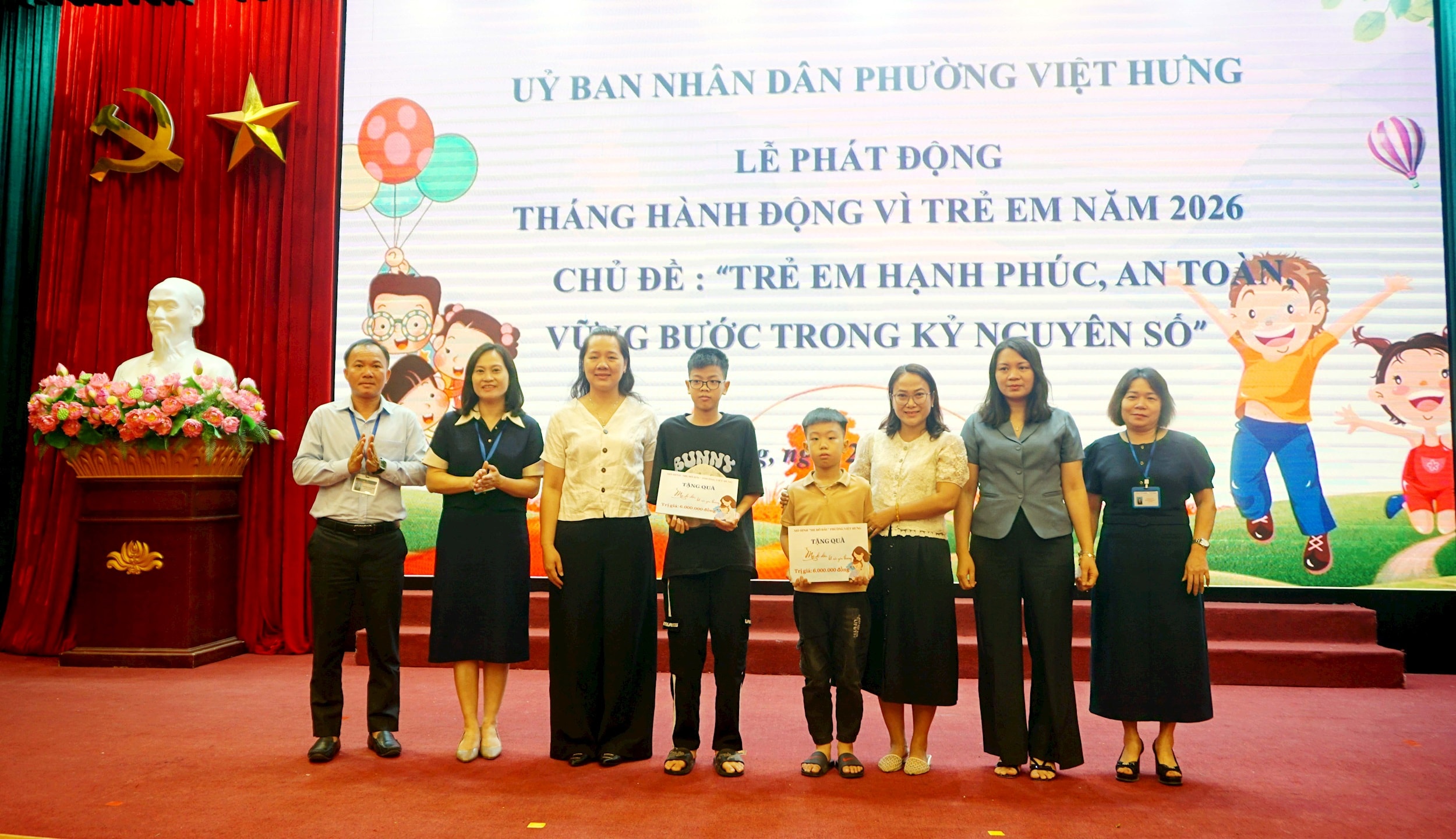 UBND phường Việt Hưng lan tỏa thông điệp bảo vệ trẻ em trong kỷ nguyên số