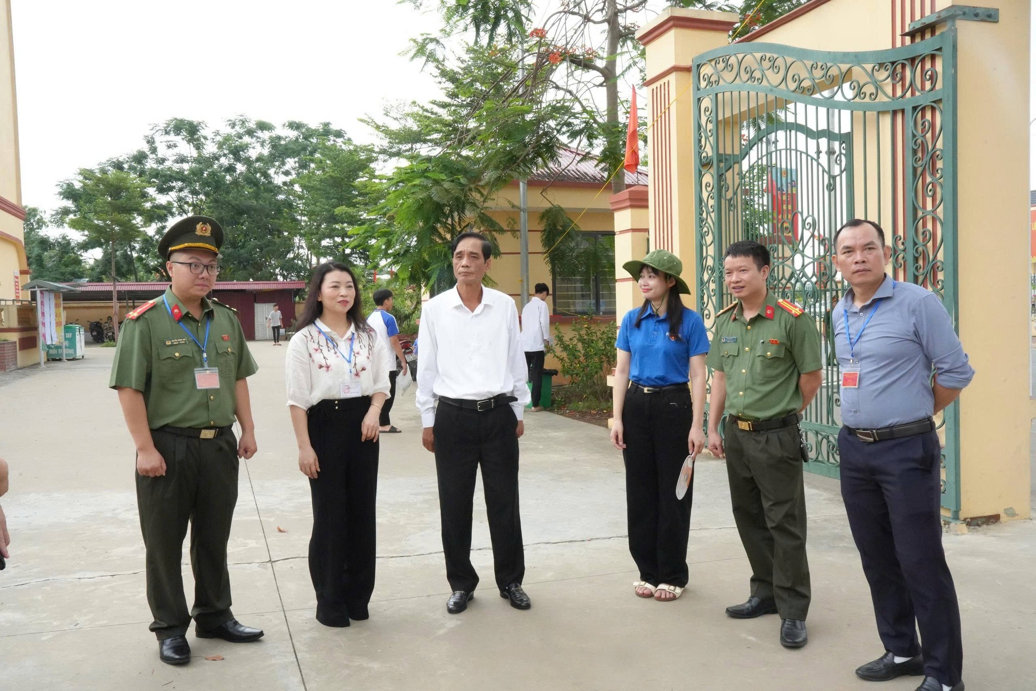 Xã Hạ Bằng bảo đảm kỳ thi lớp 10 diễn ra an toàn, nghiêm túc ngay trong ngày thi đầu tiên
