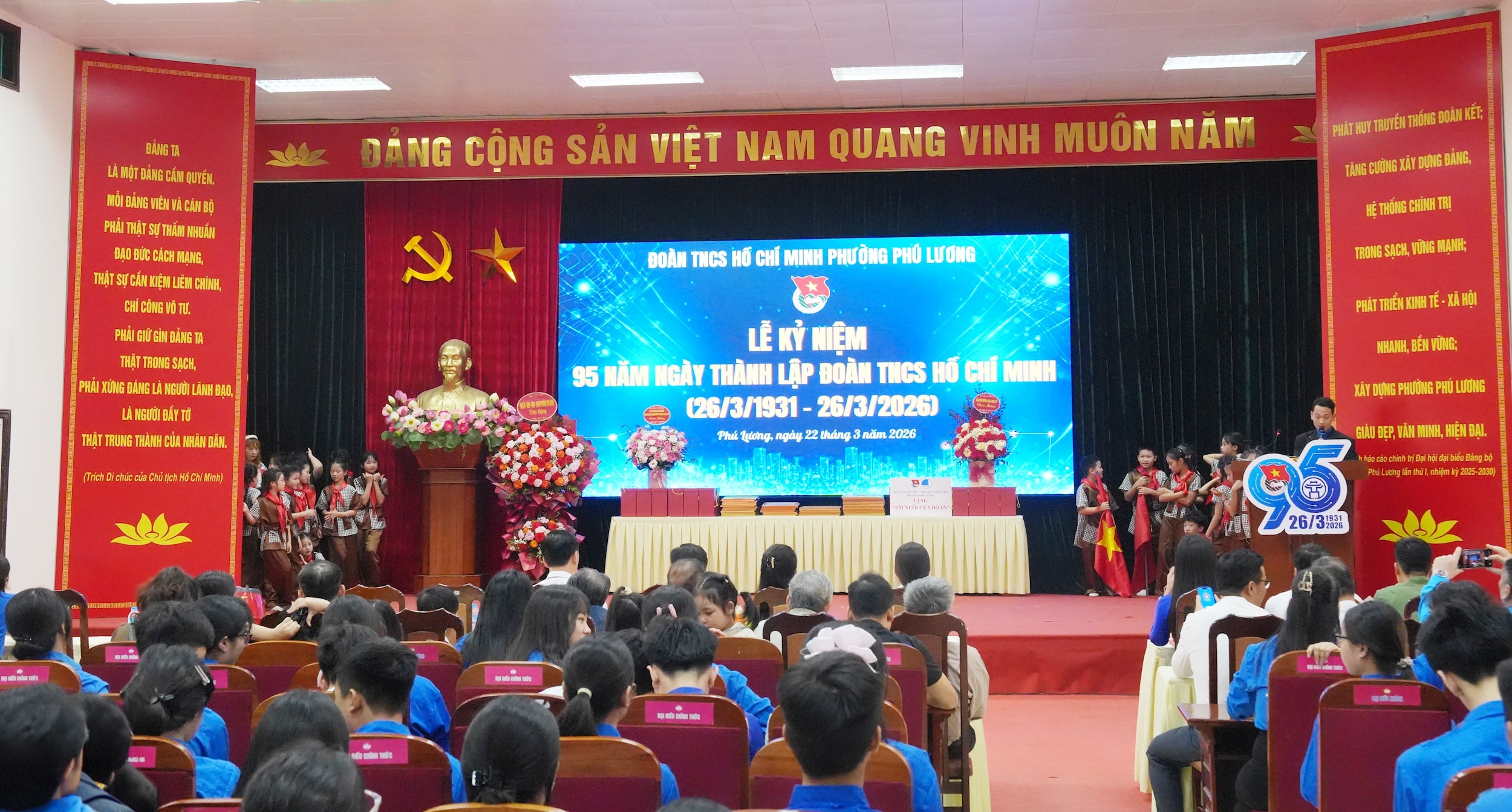 Phường Phú Lương khơi dậy khát vọng cống hiến của tuổi trẻ nhân kỷ niệm 95 năm thành lập Đoàn