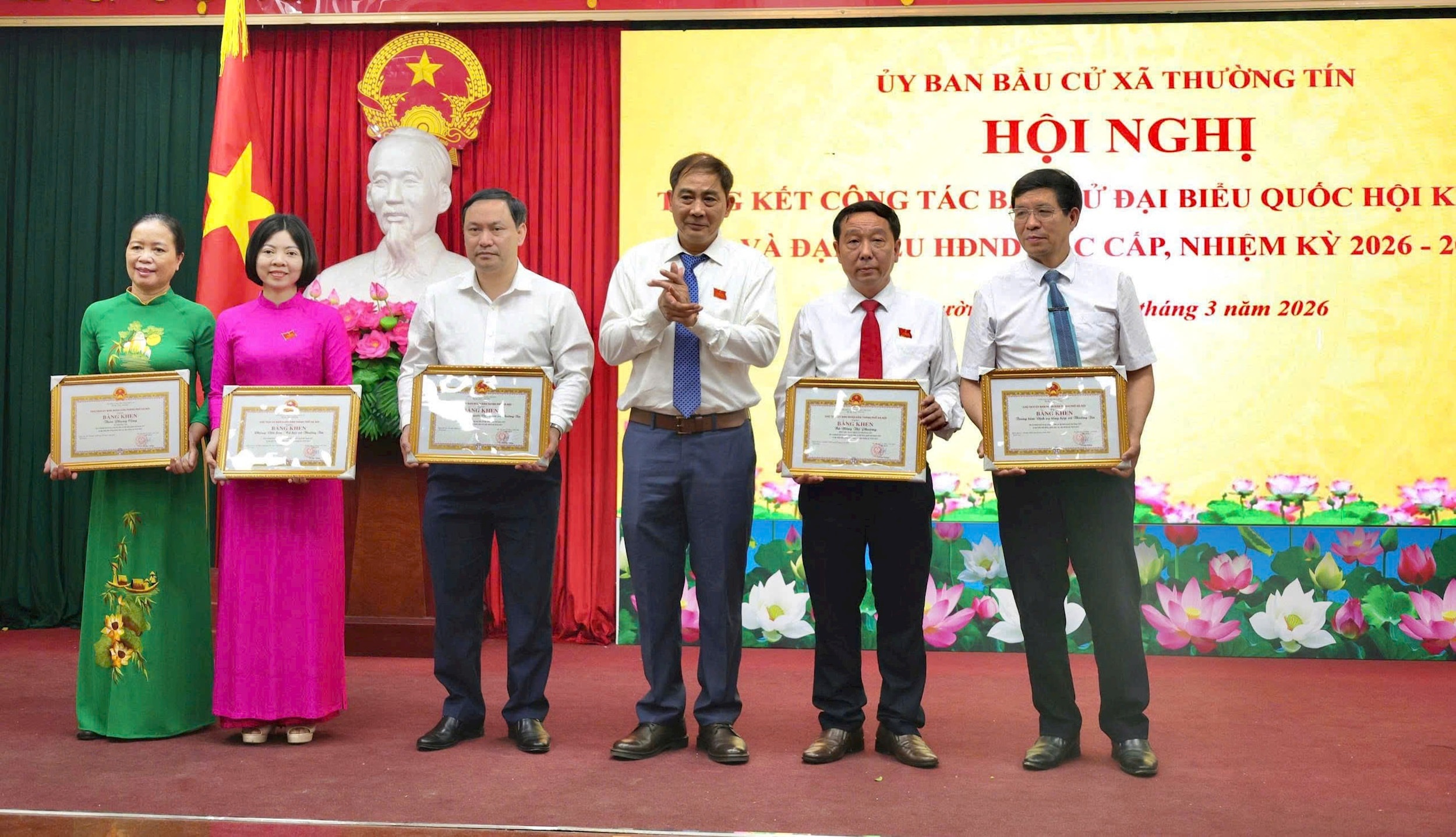 Xã Thường Tín hoàn thành thắng lợi cuộc bầu cử, tạo nền tảng vận hành chính quyền nhiệm kỳ mới