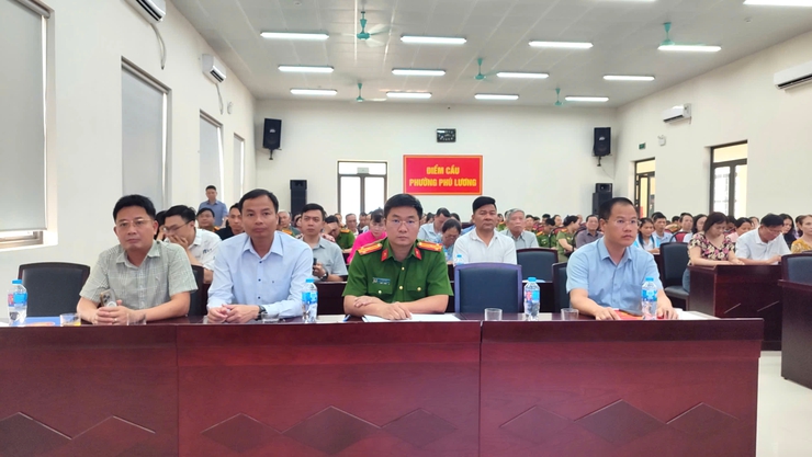 Phường Phú Lương triển khai Đề án xây dựng hệ thống camera giám sát thông minh, tăng cường bảo đảm an ninh, trật tự trên địa bàn