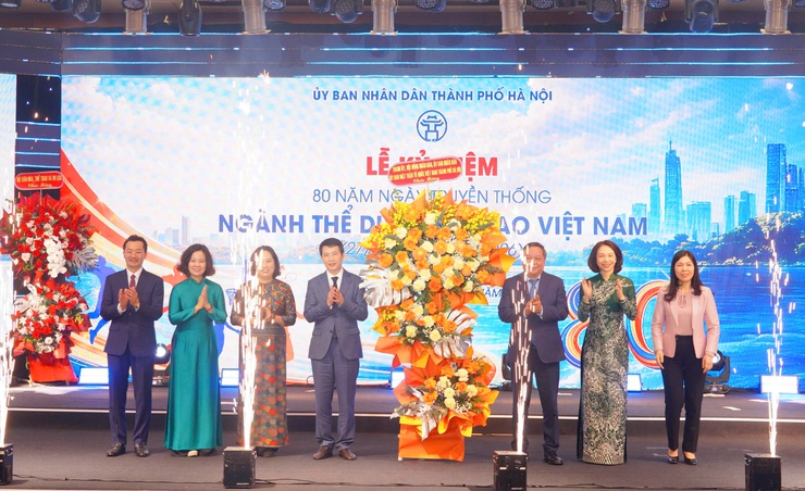 Hà Nội kỷ niệm 80 năm Ngày truyền thống Ngành Thể dục thể thao Việt Nam, khẳng định vị thế trung tâm thể thao hàng đầu cả nước