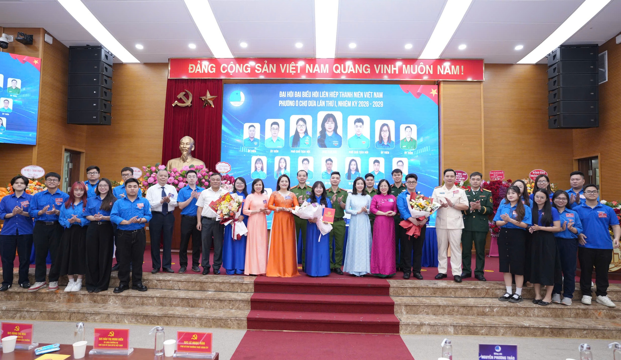 Phường Ô Chợ Dừa kiện toàn tổ chức Hội Liên hiệp thanh niên Việt Nam, mở rộng mặt trận đoàn kết thanh niên