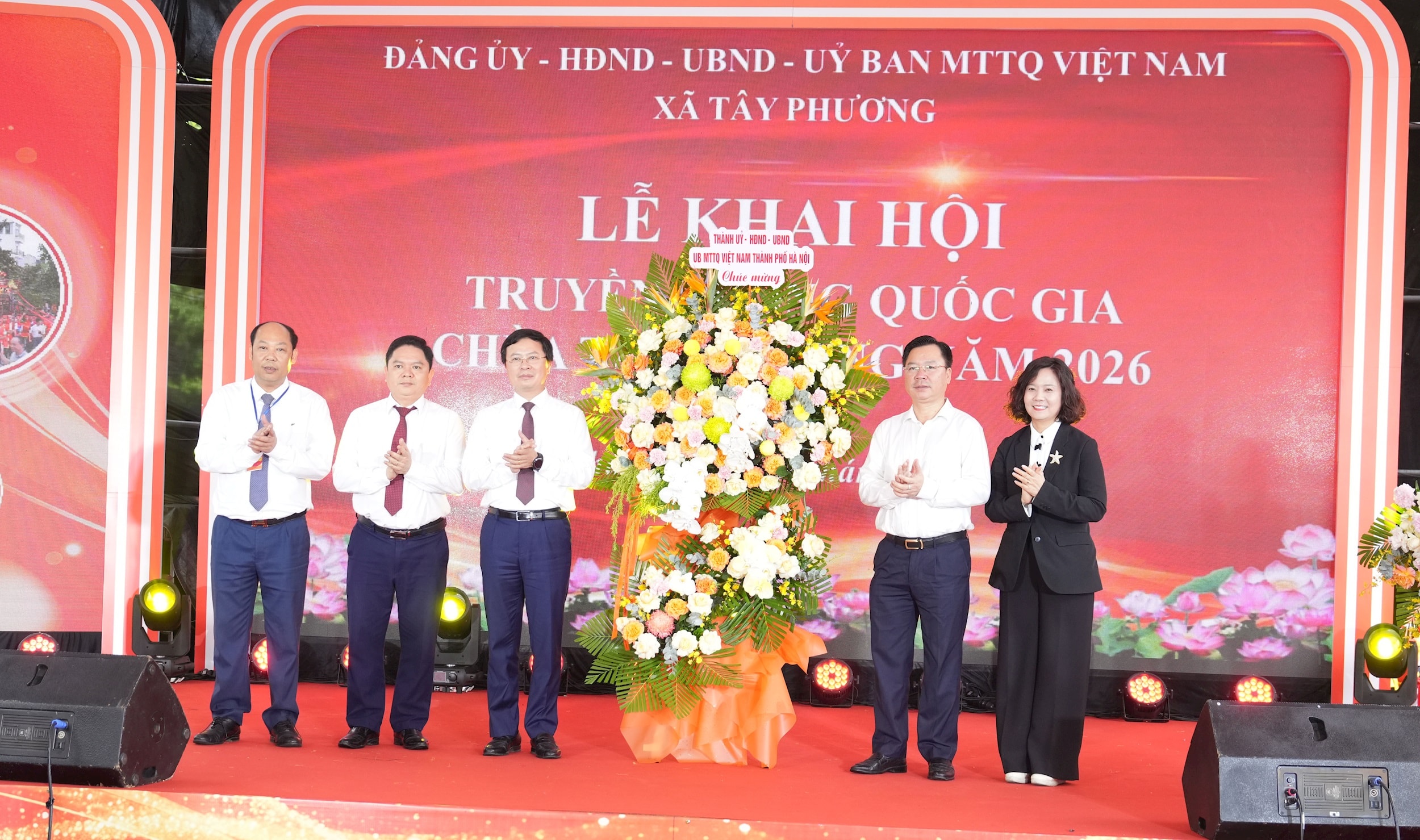 Xã Tây Phương khai hội Di sản văn hóa phi vật thể quốc gia chùa Tây Phương năm 2026