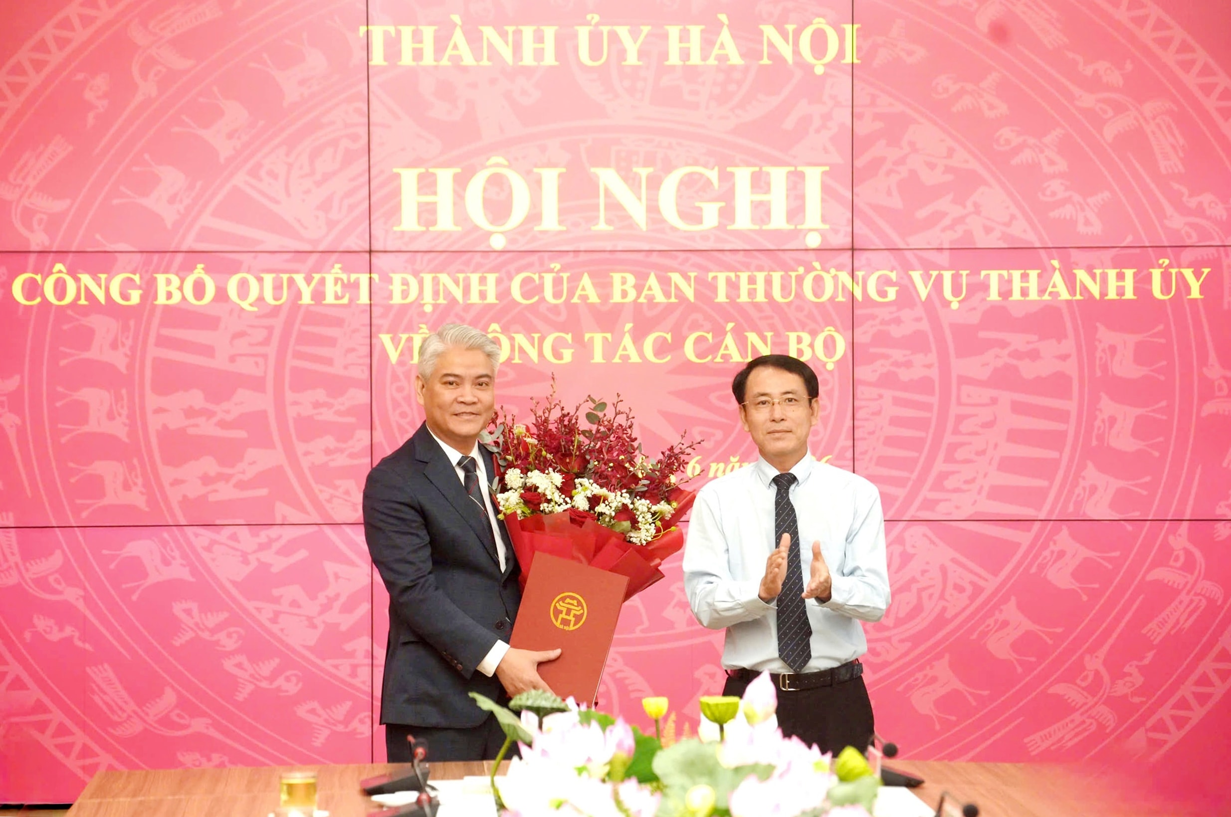 Đồng chí Phạm Quang Hưng được bổ nhiệm giữ chức Phó Chánh Văn phòng Thành ủy Hà Nội