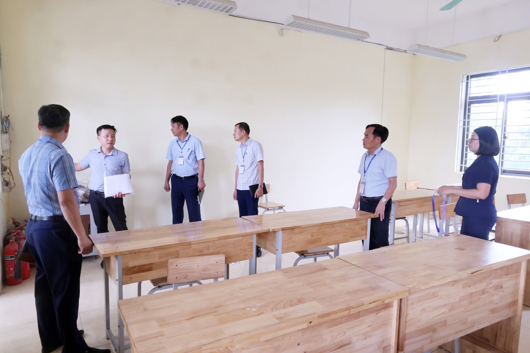 Xã Hòa Phú rà soát toàn diện điều kiện tổ chức Kỳ thi tốt nghiệp THPT năm 2026