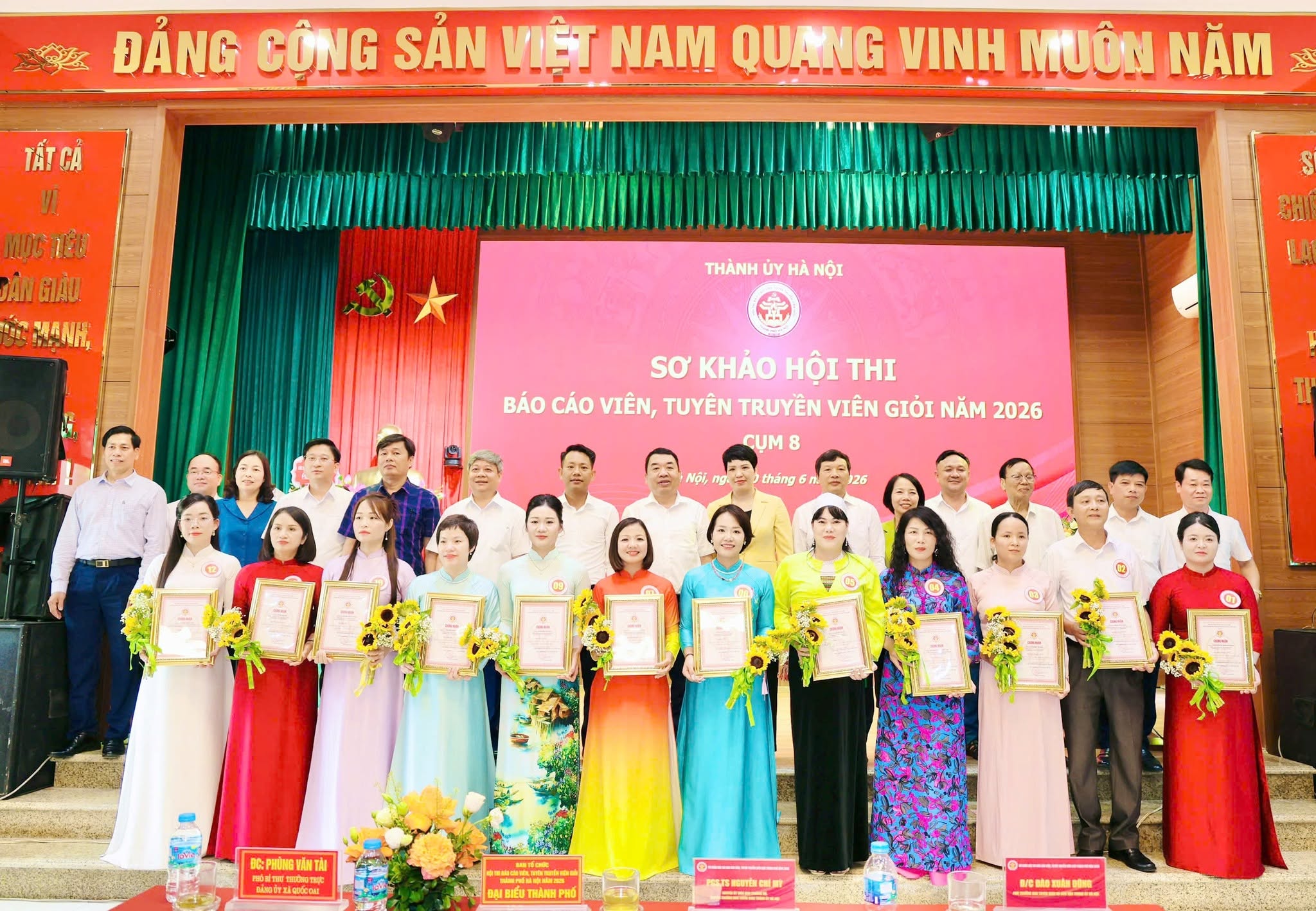 Ấn tượng Vòng Sơ khảo Hội thi Báo cáo viên, Tuyên truyền viên giỏi Cụm thi đua số 8