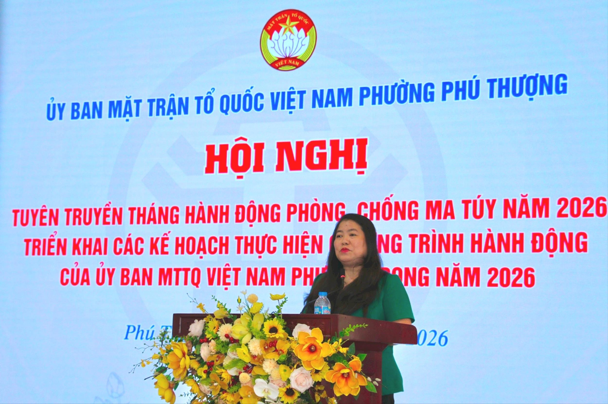 Phường Phú Thượng đẩy mạnh tuyên truyền phòng, chống ma túy, nâng cao trách nhiệm cộng đồng trong bảo vệ địa bàn