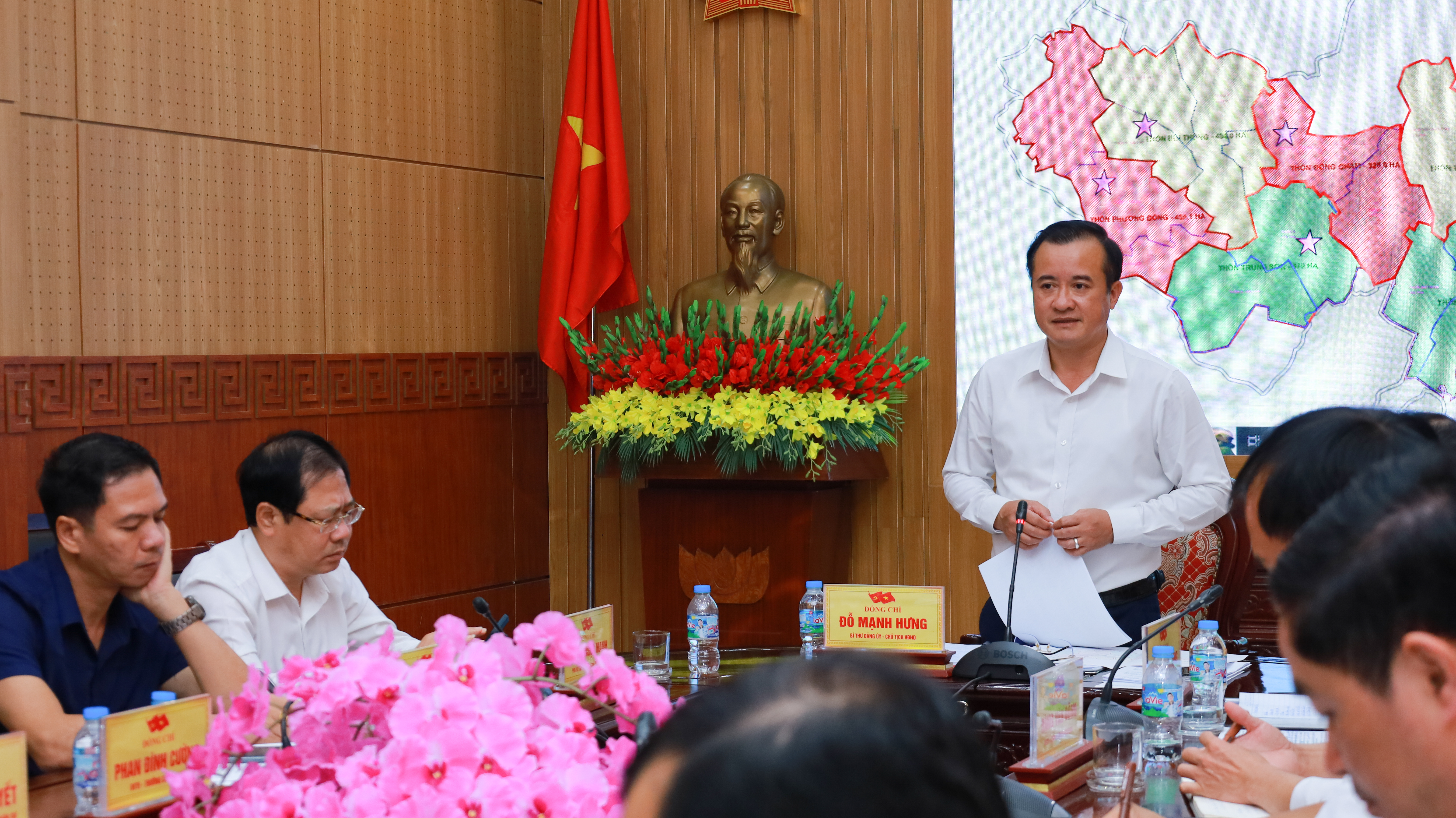 Xã Suối Hai thống nhất phương án sắp xếp đơn vị thôn, tạo nền tảng nâng cao hiệu quả hoạt động ở cơ sở