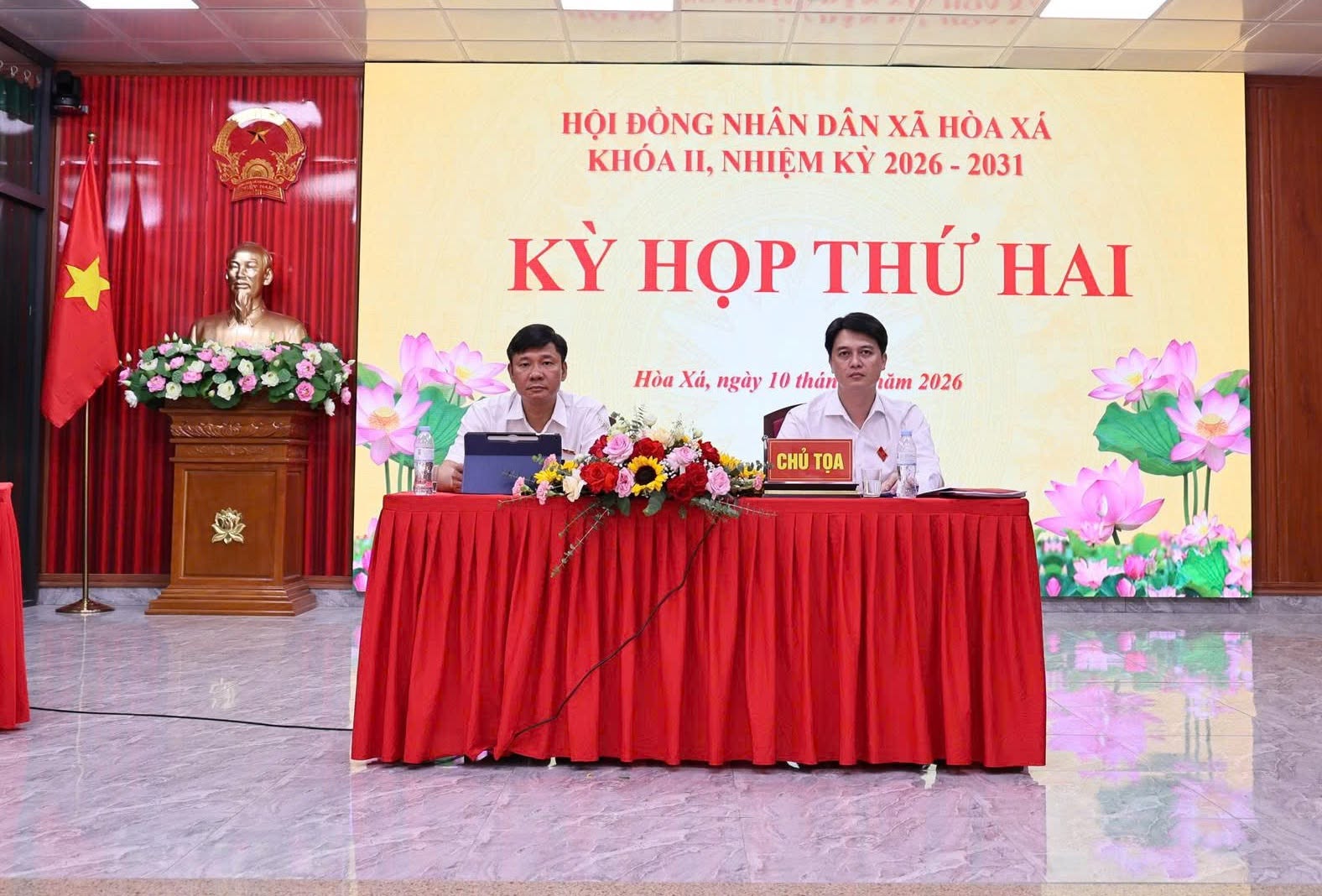 HĐND xã Hòa Xá quyết nghị nhiều nhiệm vụ trọng tâm, tạo động lực hoàn thành mục tiêu phát triển năm 2026