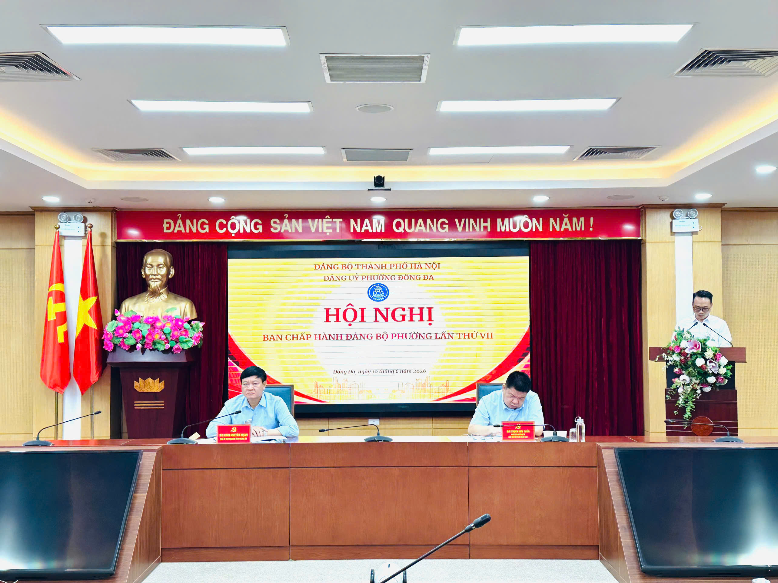 Đảng bộ phường Đống Đa quyết tâm tạo chuyển biến thực chất, hoàn thành các nhiệm vụ trọng tâm năm 2026