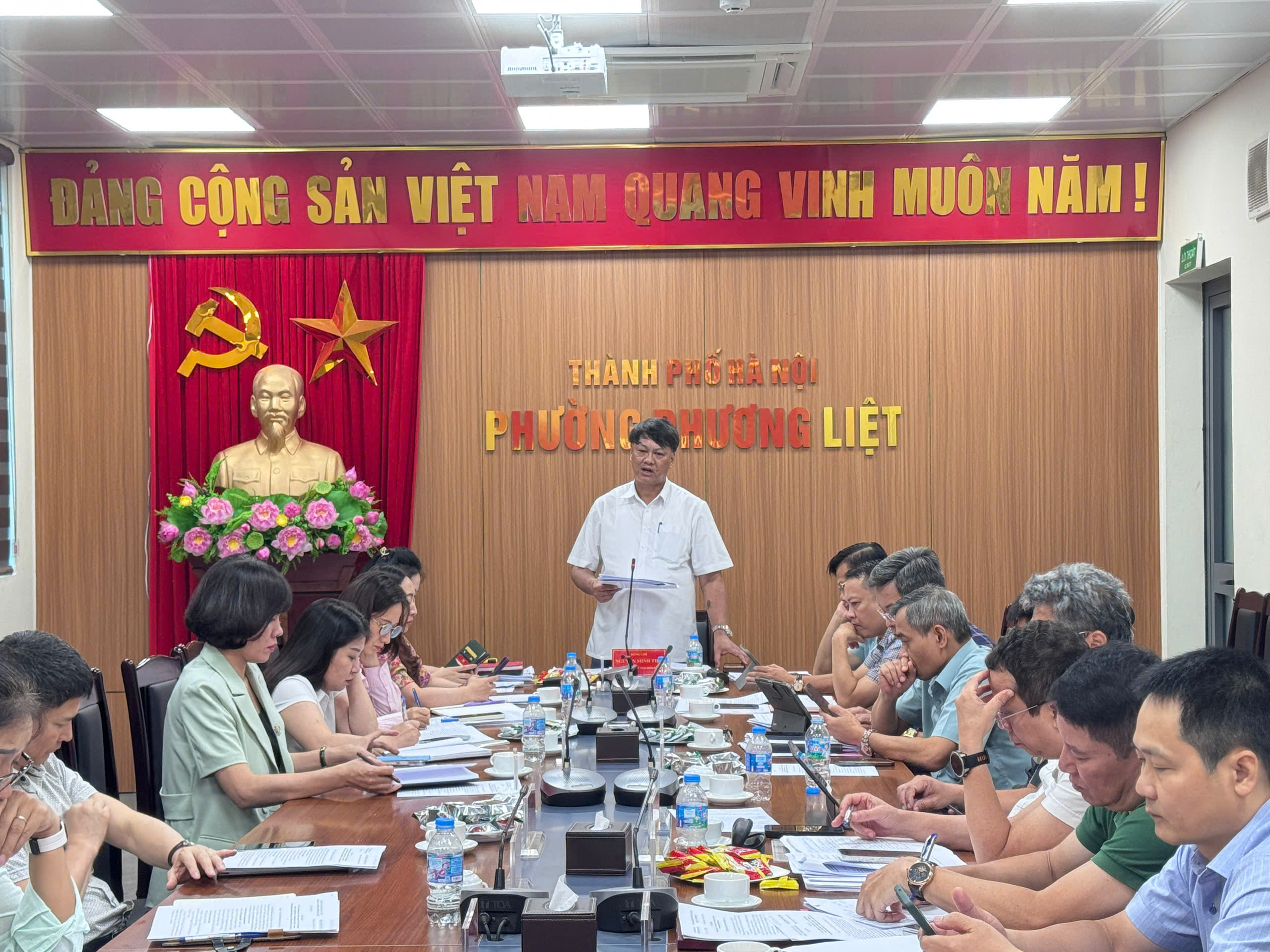 Đảng bộ phường Phương Liệt xác định rõ nhiệm vụ trọng tâm, quyết tâm hoàn thành các chỉ tiêu năm 2026