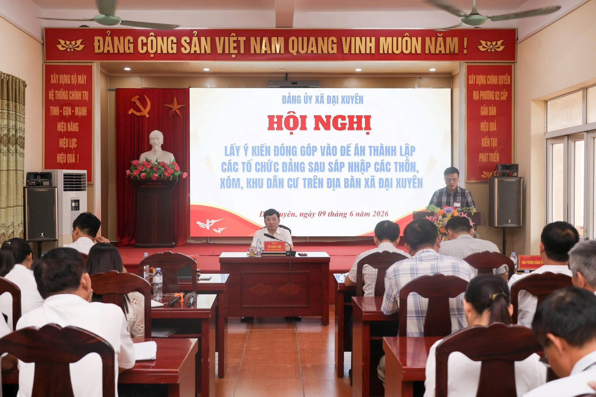 Chủ động xây dựng phương án tổ chức Đảng đáp ứng yêu cầu nhiệm vụ mới