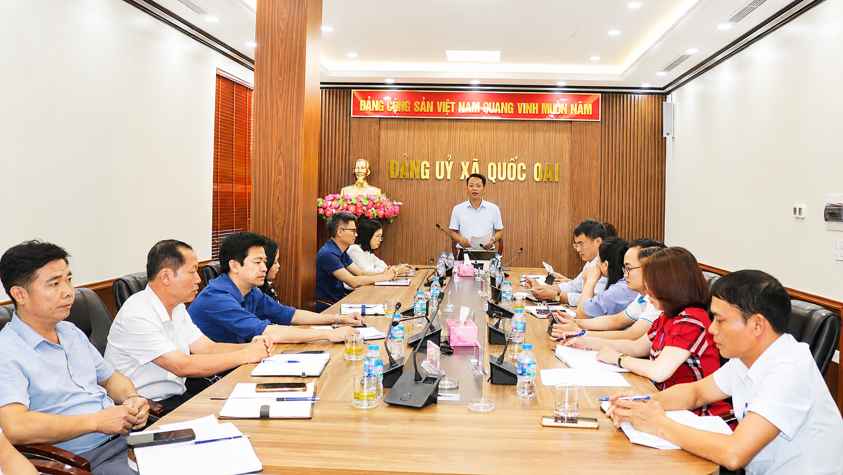 Xã Quốc Oai phát huy quyền làm chủ của nhân dân thông qua thực hiện hiệu quả Quy chế dân chủ ở cơ sở