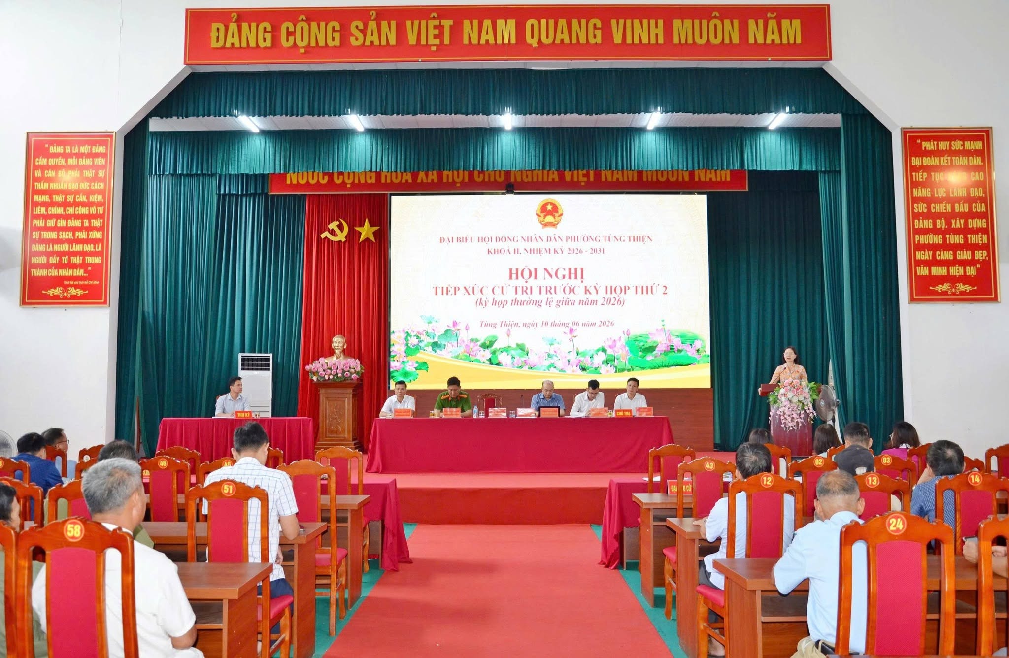 HĐND phường Tùng Thiện lắng nghe tâm tư, nguyện vọng của cử tri trước kỳ họp giữa năm 2026