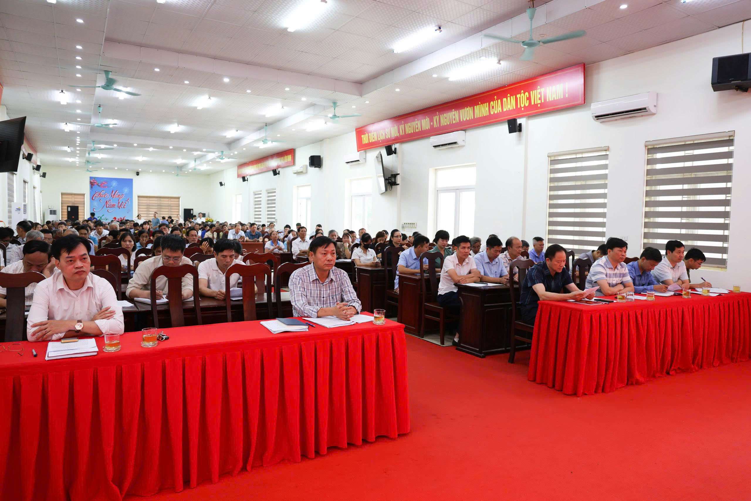 Xã Chương Dương triển khai lấy ý kiến nhân dân về phương án sắp xếp thôn, khu dân cư