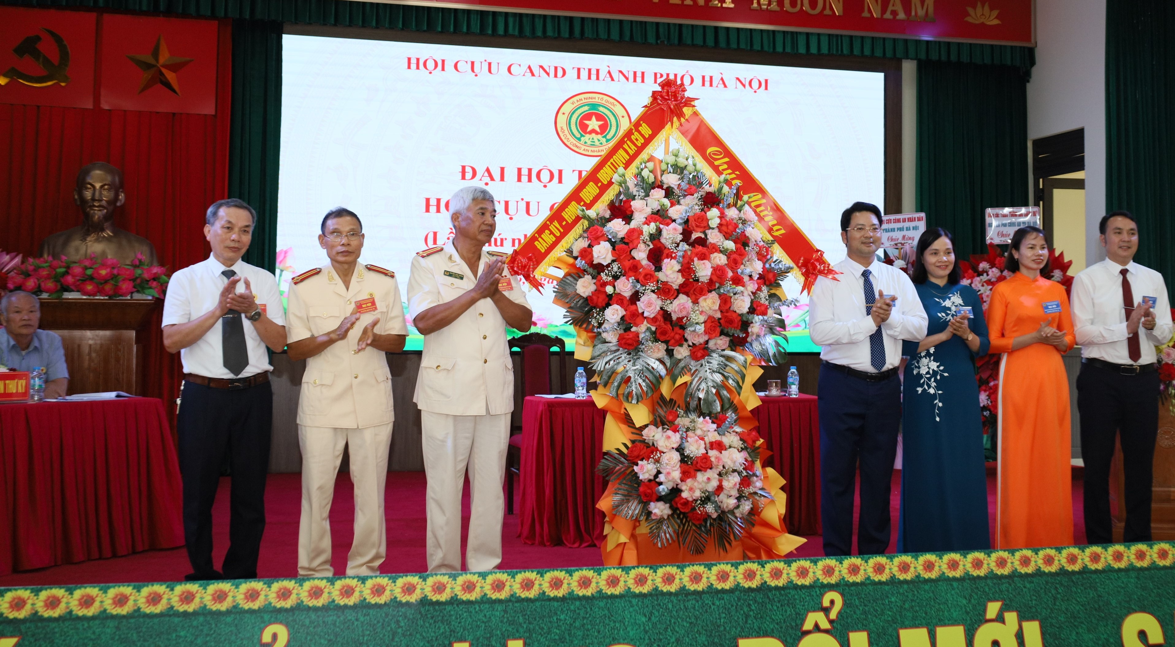 Xã Cổ Đô thành lập Hội Cựu Công an nhân dân, phát huy vai trò nòng cốt trong bảo vệ an ninh cơ sở