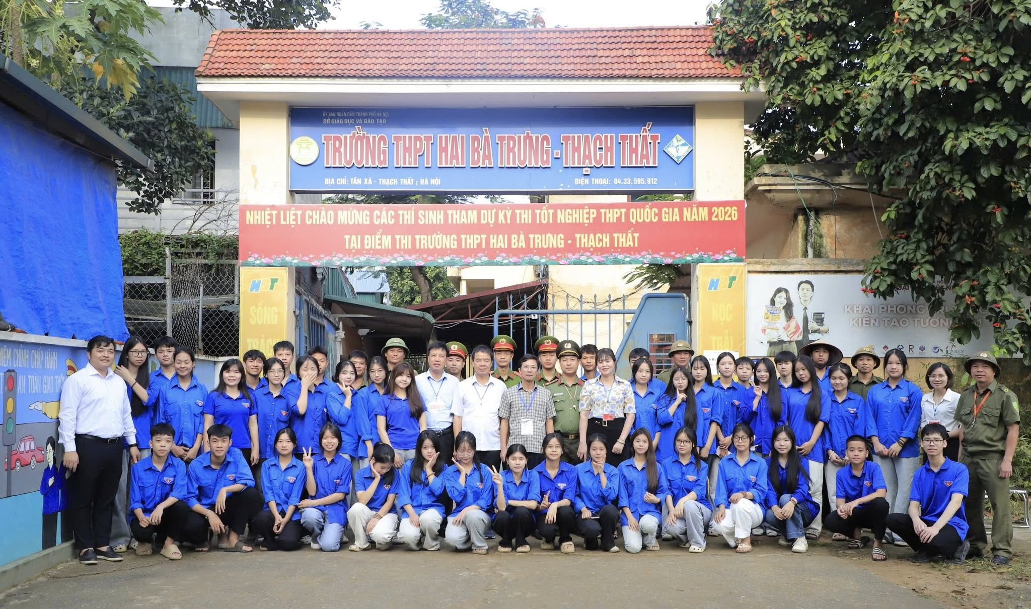 Xã Hạ Bằng hoàn thành Kỳ thi tốt nghiệp THPT năm 2026 an toàn, nghiêm túc và đúng quy chế