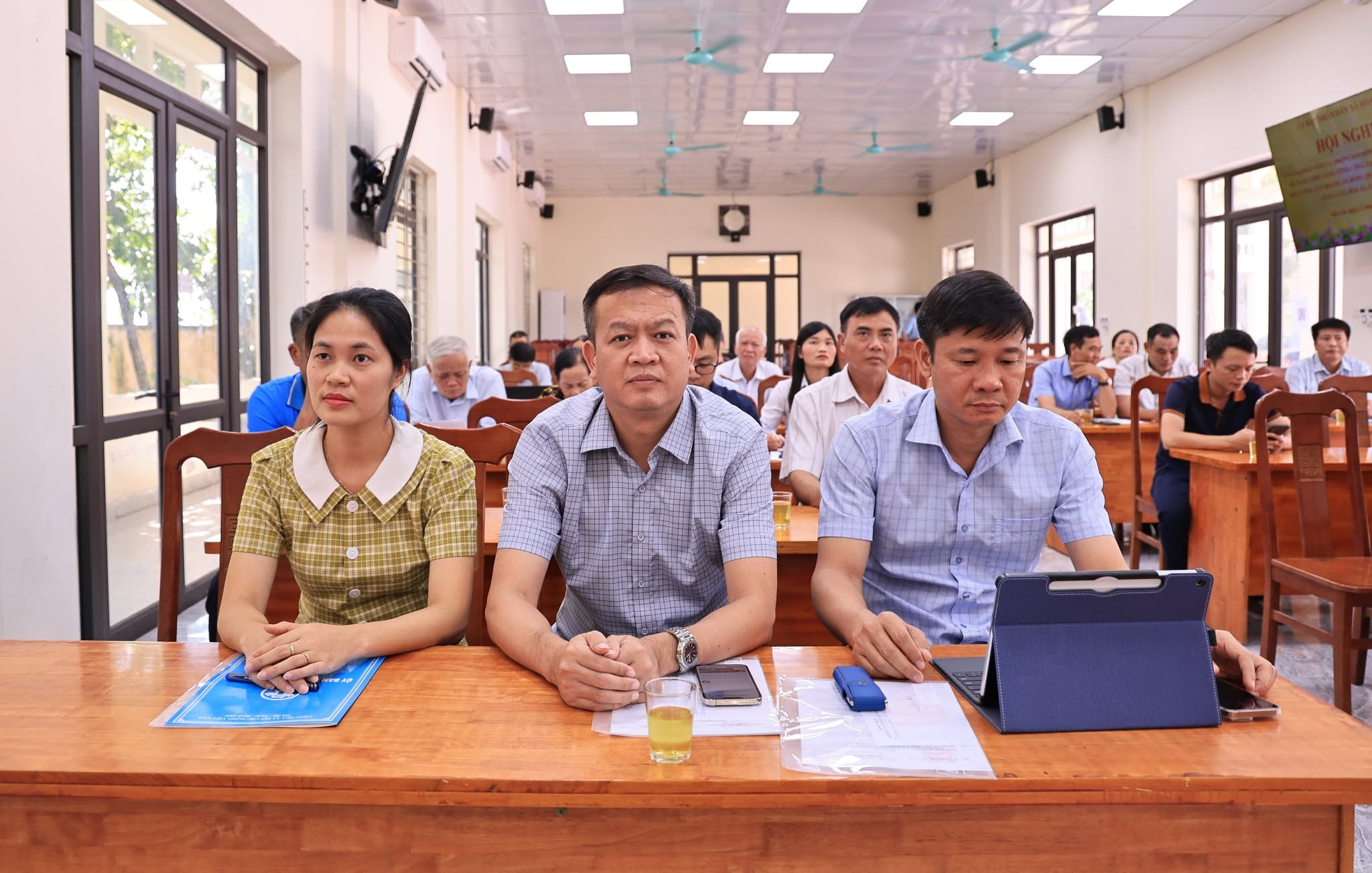 Xã Hòa Xá khởi công dự án chiếu sáng công cộng trên nhiều tuyến đường trọng điểm