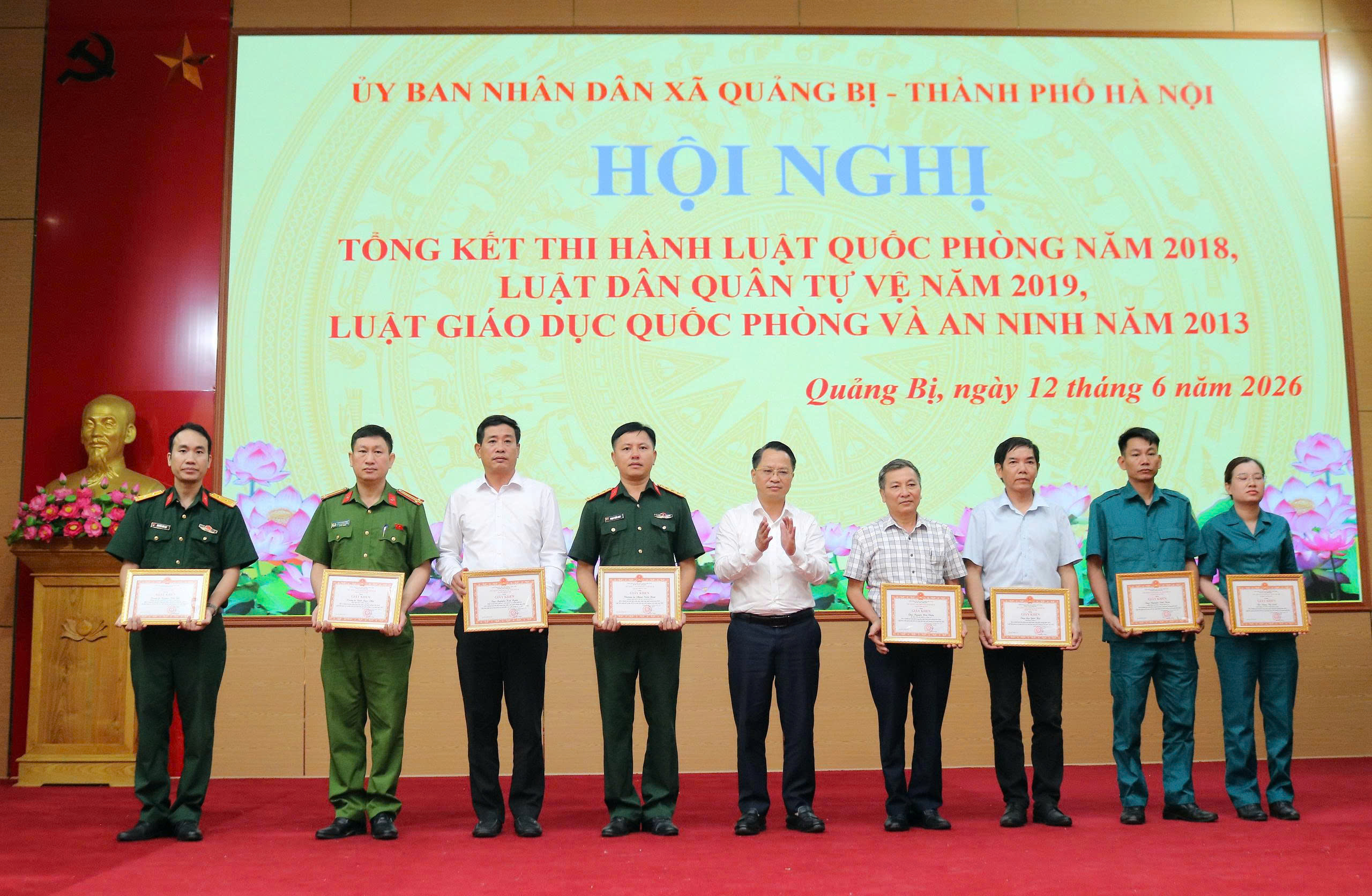 Xã Quảng Bị nâng cao hiệu quả thực thi pháp luật về quốc phòng, quân sự địa phương