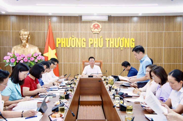 Phường Phú Thượng tập trung thực hiện các nhiệm vụ trọng tâm phát triển kinh tế - xã hội 6 tháng cuối năm 2026