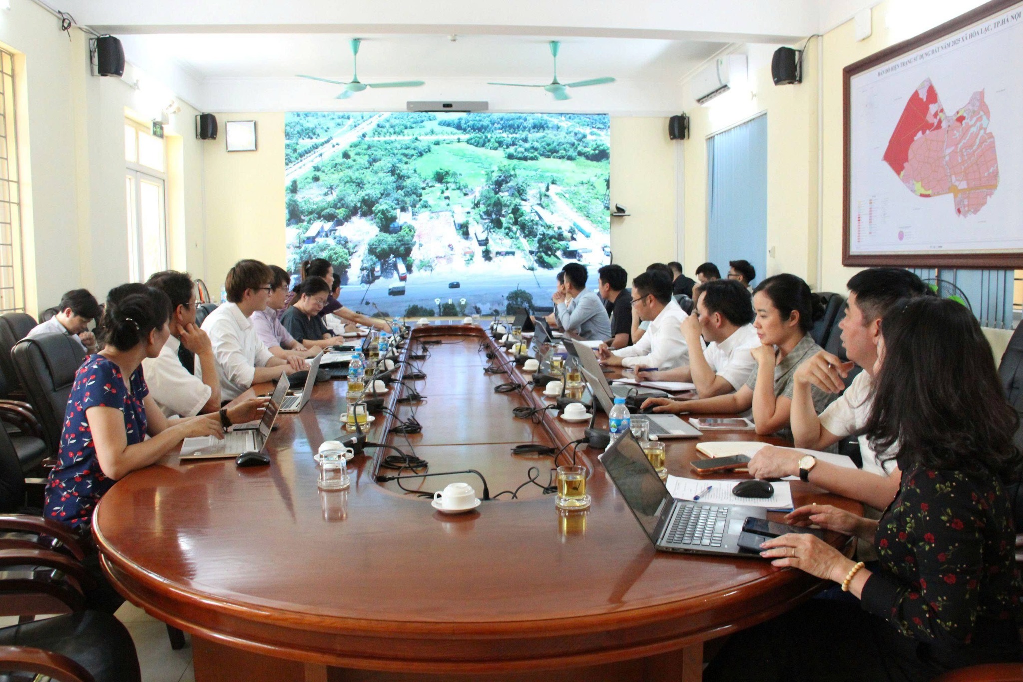Xã Hòa Lạc quyết tâm hoàn thành giải phóng mặt bằng Dự án Trường Đại học Việt Nhật trước ngày 30-6-2026