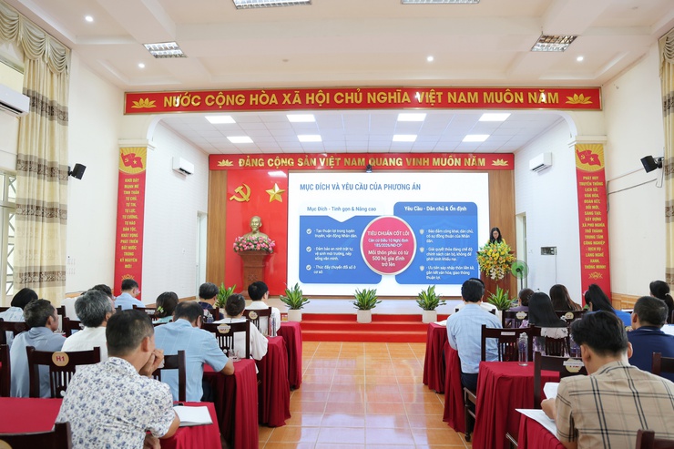 Xã Phú Nghĩa tạo đồng thuận cao trong lấy ý kiến nhân dân về phương án sắp xếp thôn