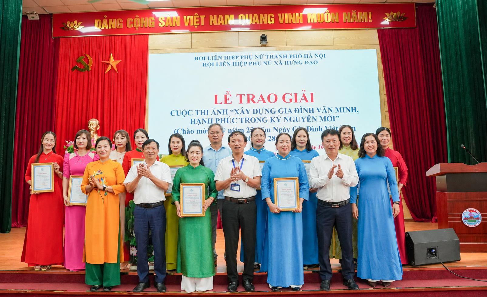 Xã Hưng Đạo lan tỏa giá trị gia đình Việt Nam, chung tay xây dựng mái ấm hạnh phúc và không bạo lực