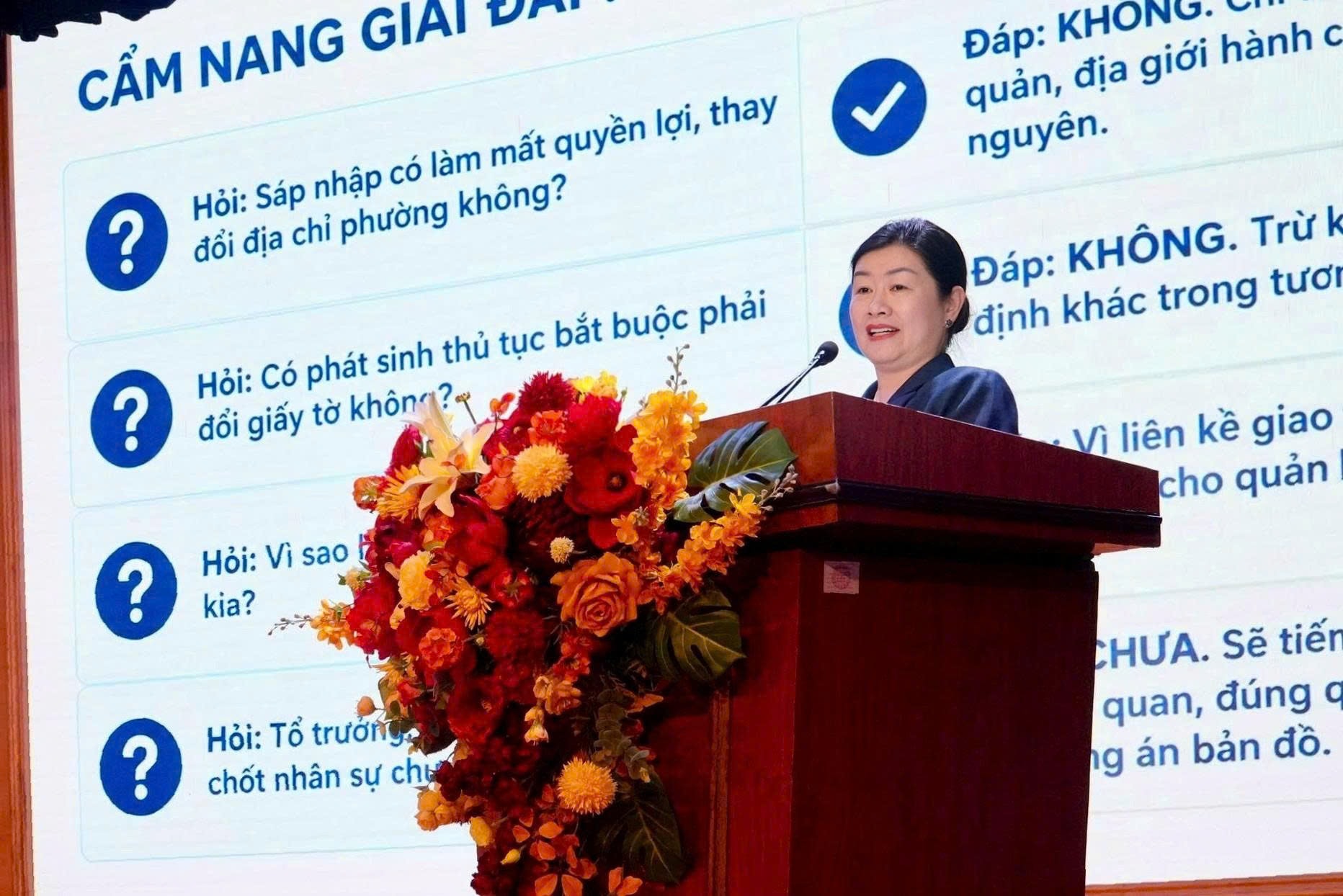 Phường Thanh Xuân lấy ý kiến người dân về phương án tổ chức lại tổ dân phố theo hướng tinh gọn, hiệu quả