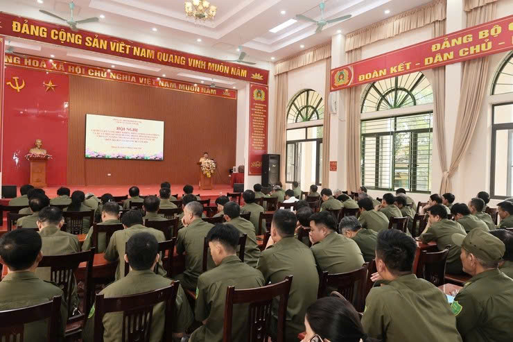 Xã Quảng Bị bồi dưỡng kỹ năng điều tiết giao thông, nâng cao năng lực lực lượng bảo vệ an ninh, trật tự ở cơ sở