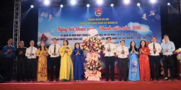 Xã Quảng Bị lan tỏa khí thế tuổi trẻ với Ngày hội đoàn viên - thanh niên năm 2026